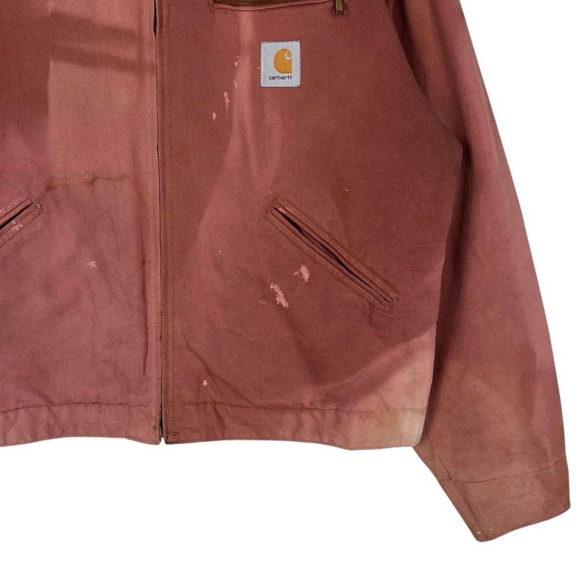 Carhartt 🔥 RARE VINTAGE CARHARTT DETROIT BLANKET DYED SUN FADED Size US L / EU 52-54 / 3 - 6 Thumbnail