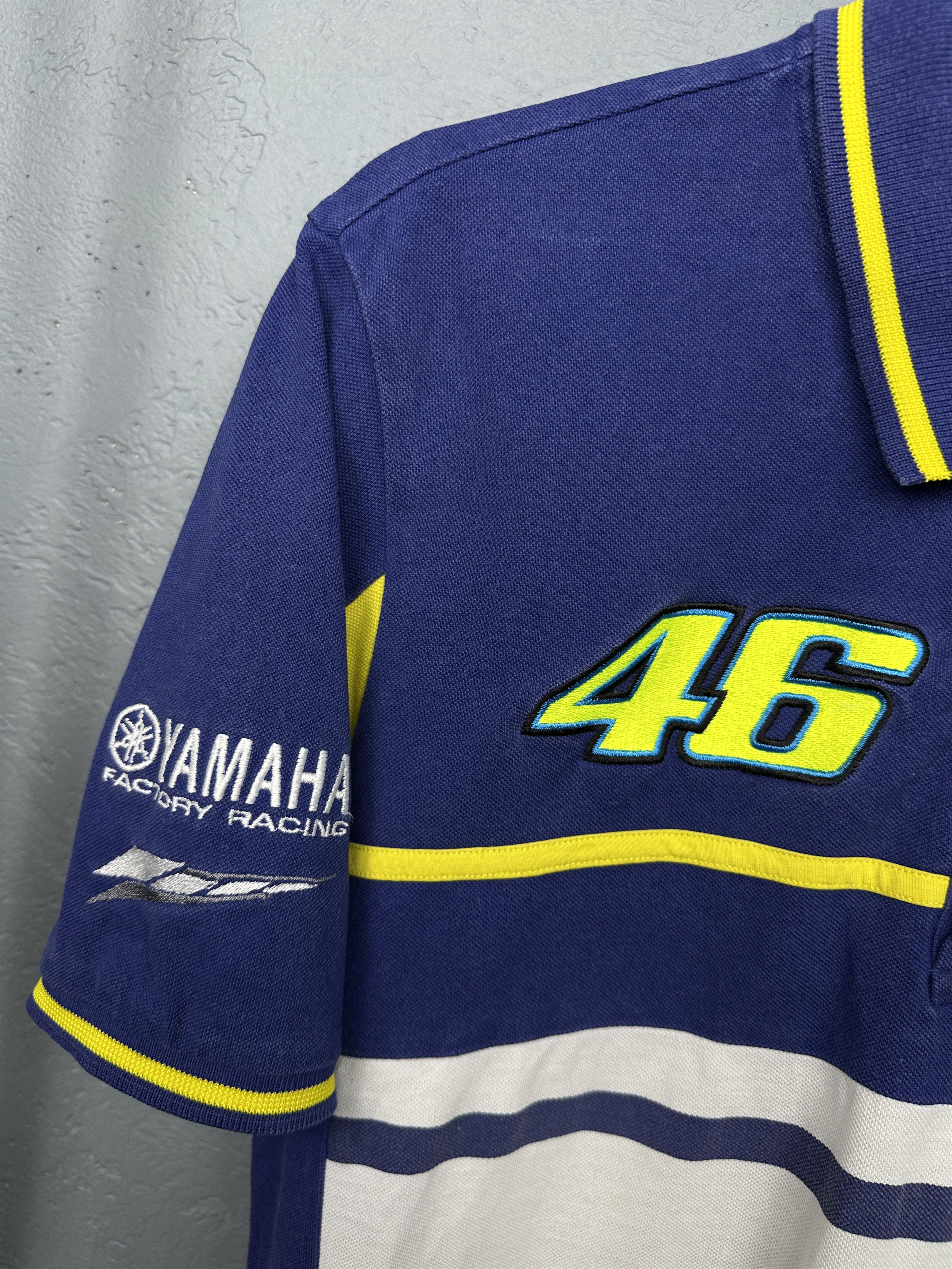 Yamaha Yamaha Racing Vintage Mens Polo Shirt Japanese Size US L / EU 52-54 / 3 - 3 Thumbnail