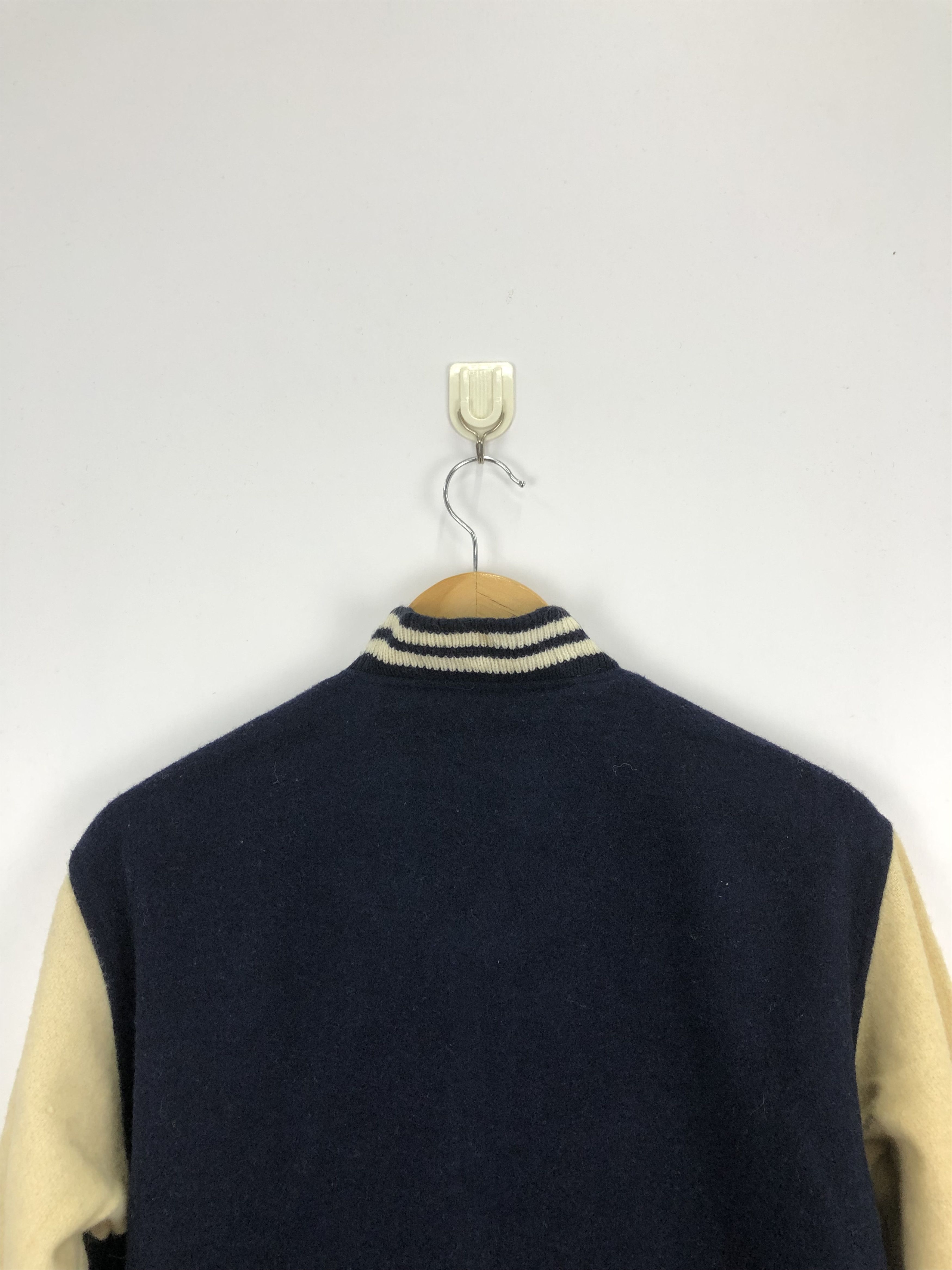 Japanese Brand Vintage Japanese Brand Wool Varsity Jacket V0295 Size US L / EU 52-54 / 3 - 4 Thumbnail