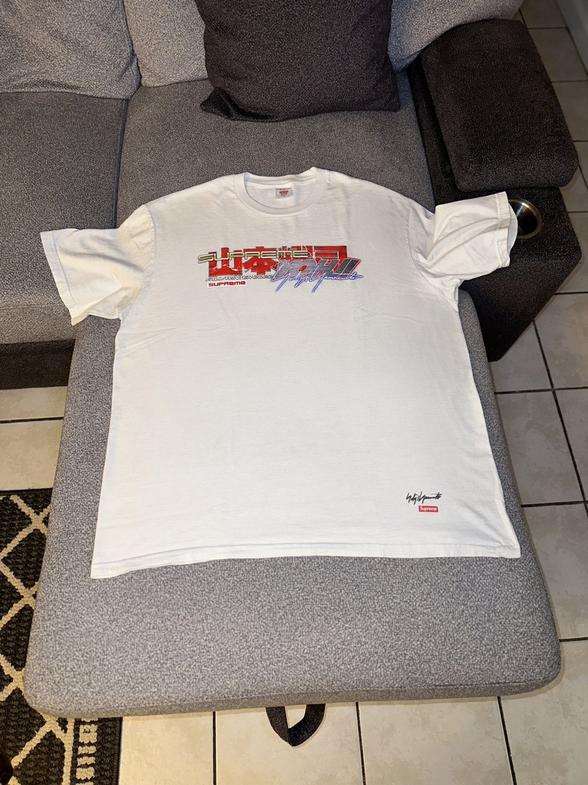 Supreme x Yohji Yamamoto Tekken Tee Lサイズ（送料込み） Supreme Yohji Yamamoto TEKKEN™ Tee (FW22) - $54