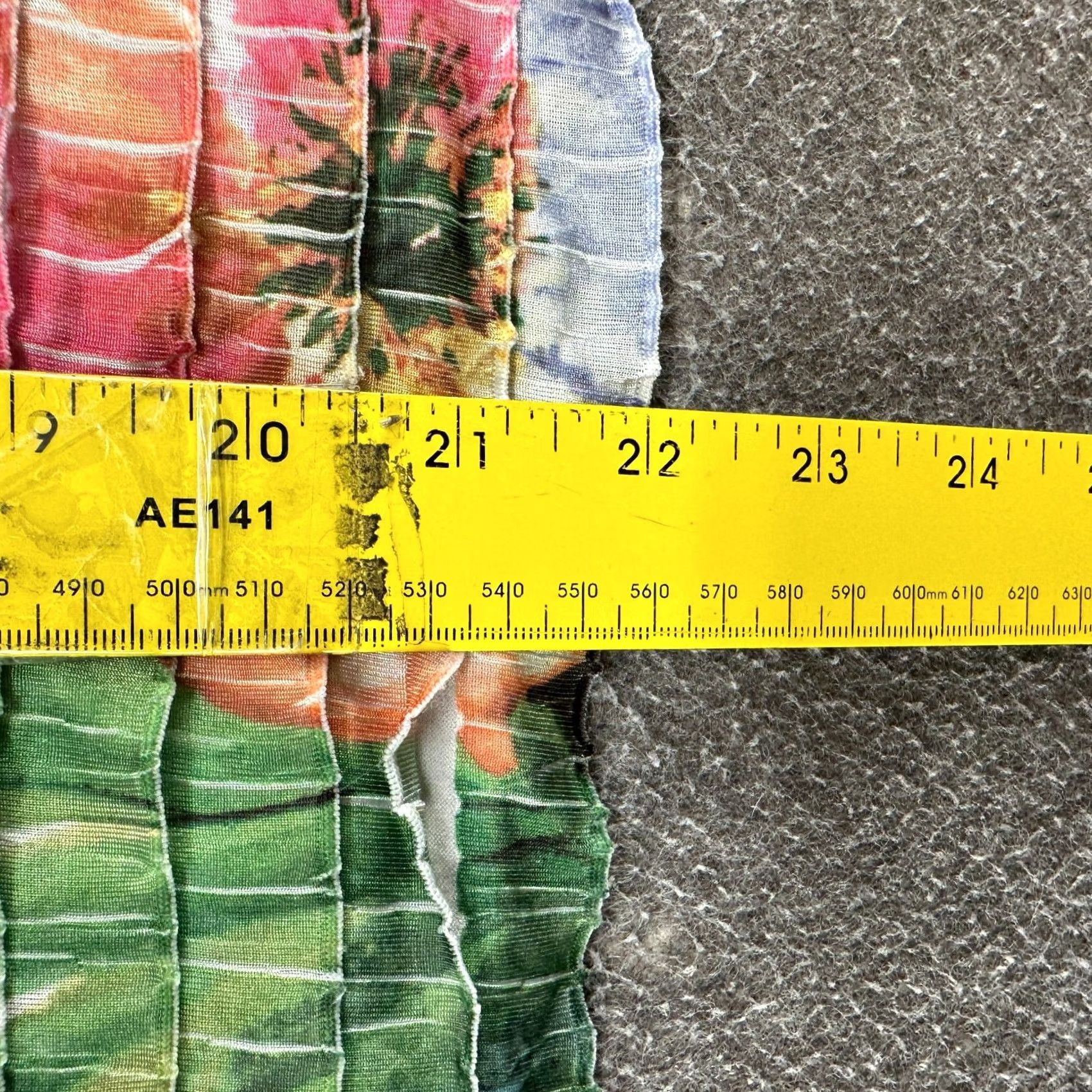 Vintage VINTAGE Alfred Dunner Shirt Womens PL Purple Green Square Neck Ruffle Floral Y2K Size L / US 10 / IT 46 - 5 Thumbnail
