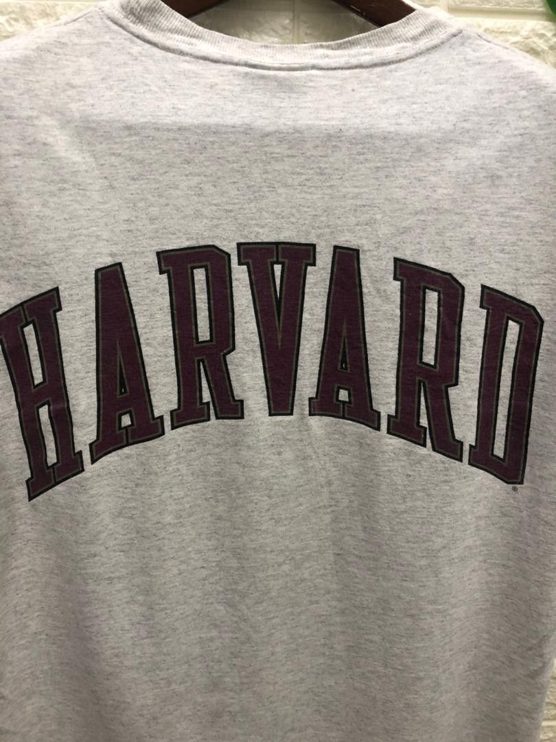 Vintage vintage GEAR BIG FOR SPORT HARVARD UNIVERSITY T-SHIRT Size US S / EU 44-46 / 1 - 9 Thumbnail