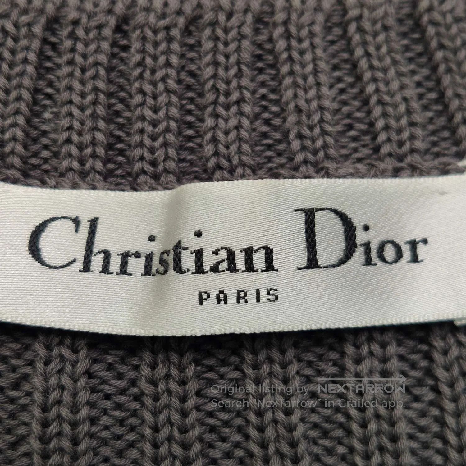Dior Dior Colorblock Stripe Logo Cotton Sweater US8. Size L / US 10 / IT 46 - 3 Thumbnail