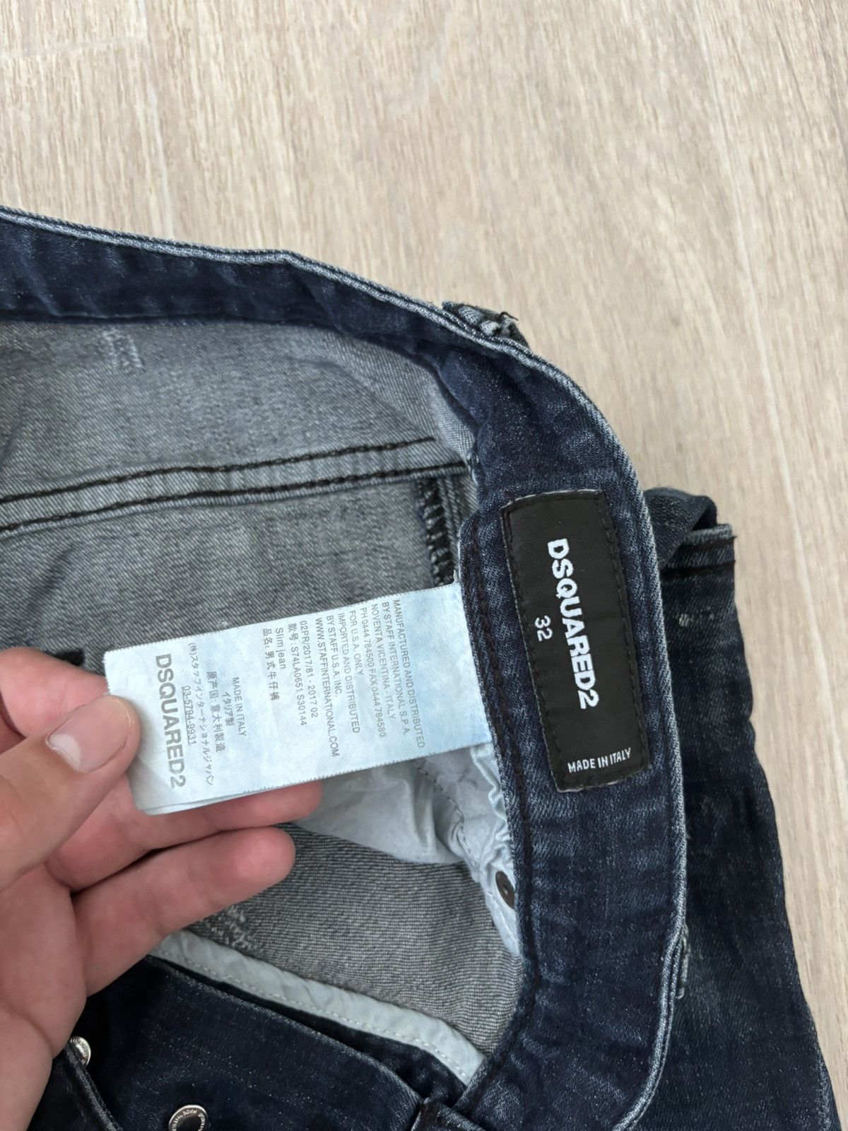 Dsquared2 × Vintage Vintage dsquared jeans rare Size US 32 / EU 48 - 4 Thumbnail