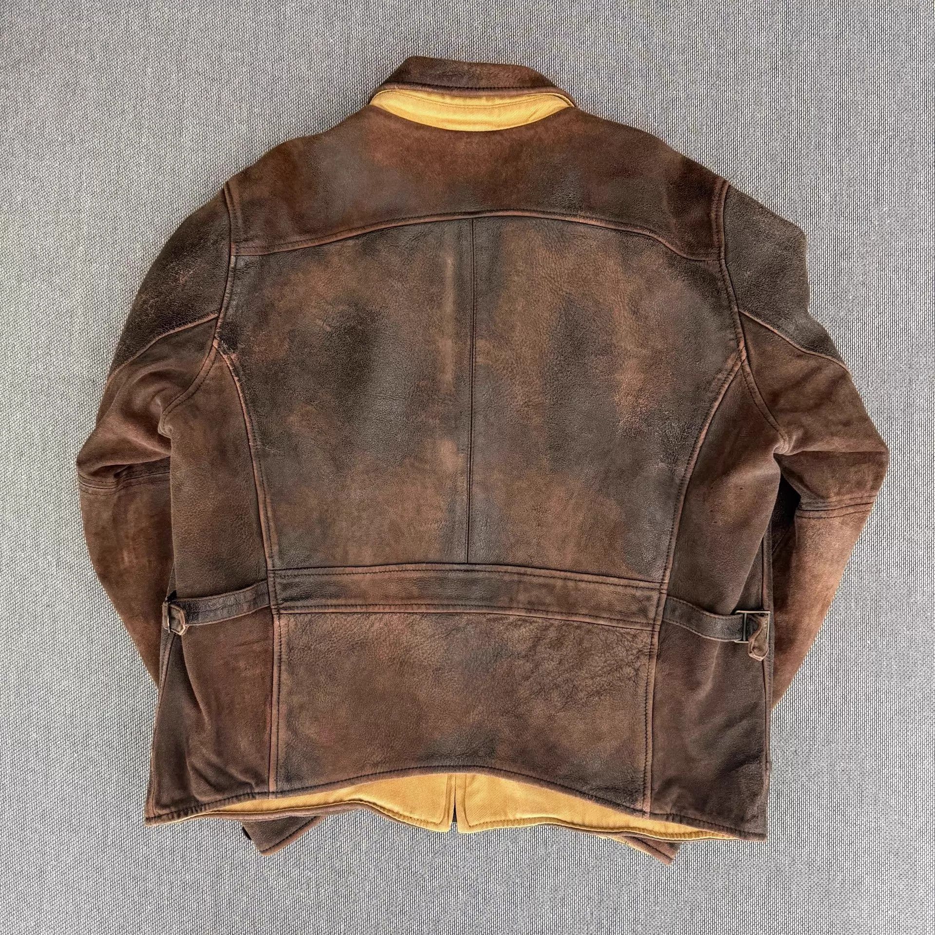 Levi's LVC 1940s Italian Lambskin Deep Brown Reversible XL Jacket Size US XL / EU 56 / 4 - 2 Thumbnail
