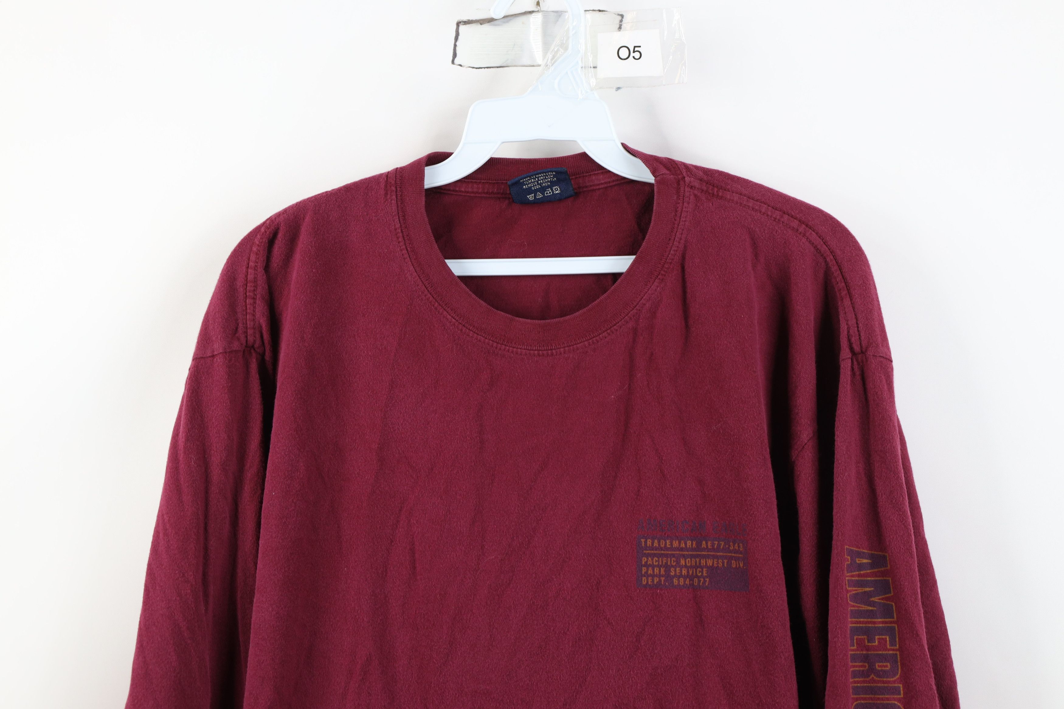 American Eagle Outfitters Vintage 90s Y2K American Eagle Outfitters Faded Park T-Shirt Size US L / EU 52-54 / 3 - 2 Thumbnail
