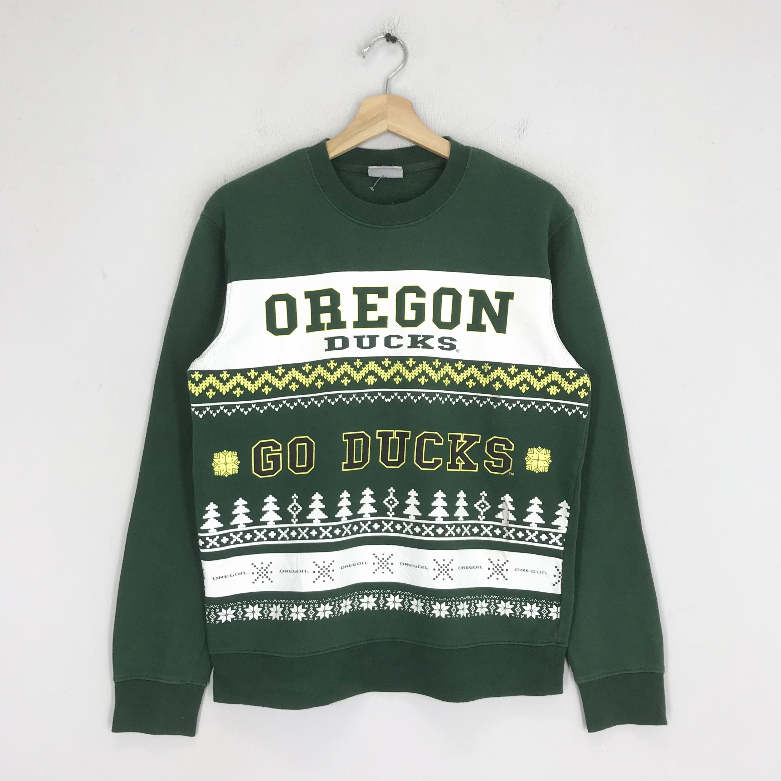 Dack's Vintage University Oregon Green Sweatshirt - 435 Size US S / EU 44-46 / 1 - 1 Thumbnail