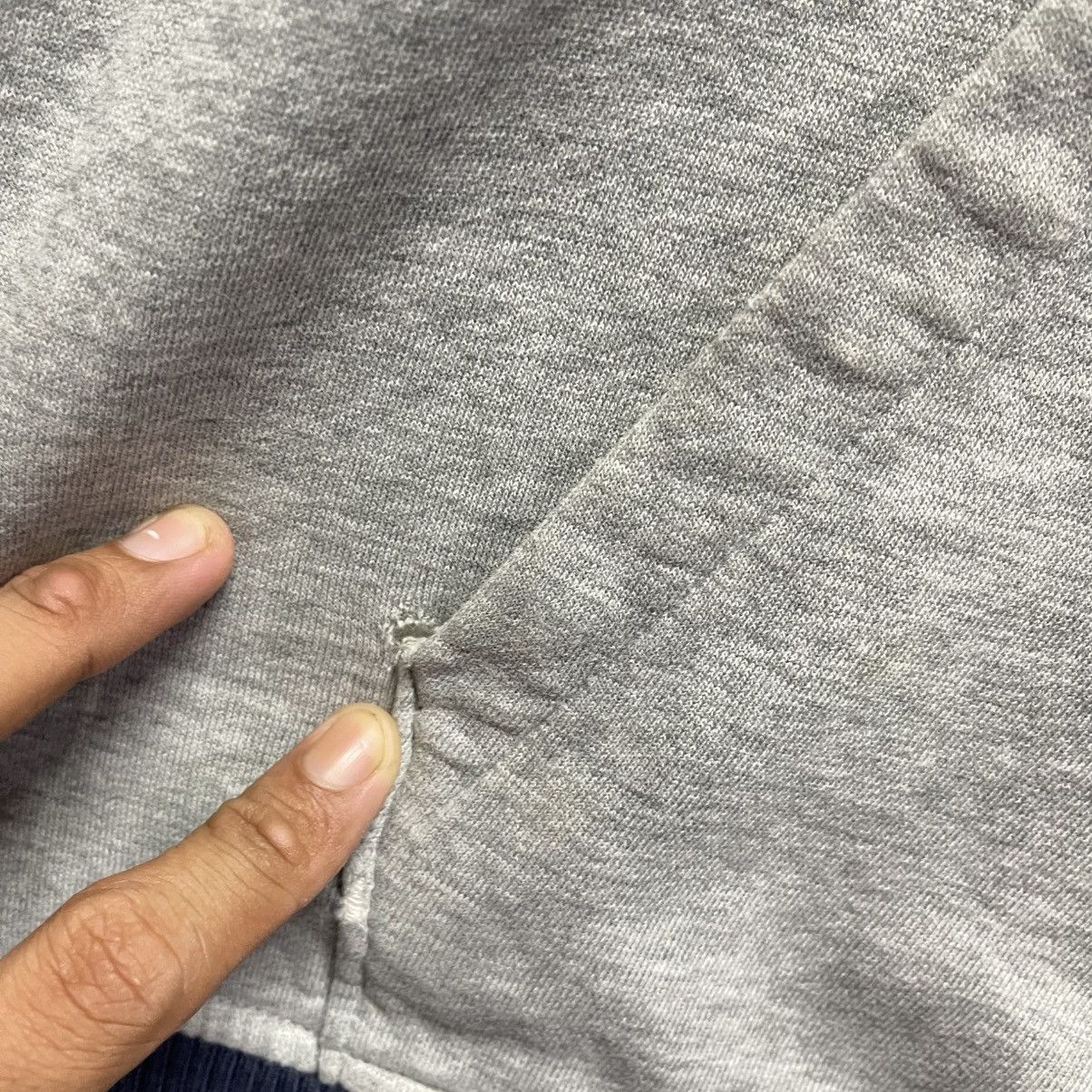 Sean John Y2K Sean John Striped Sleeve Hoodie Grey XL Size US XL / EU 56 / 4 - 7 Thumbnail
