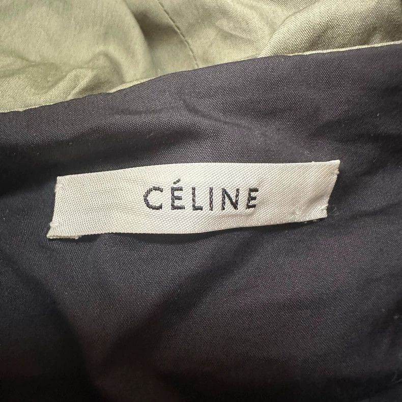 Celine celine size 34 Avocado Army Green Long Down Jacket 2502-Nex Size US M / EU 48-50 / 2 - 5 Thumbnail
