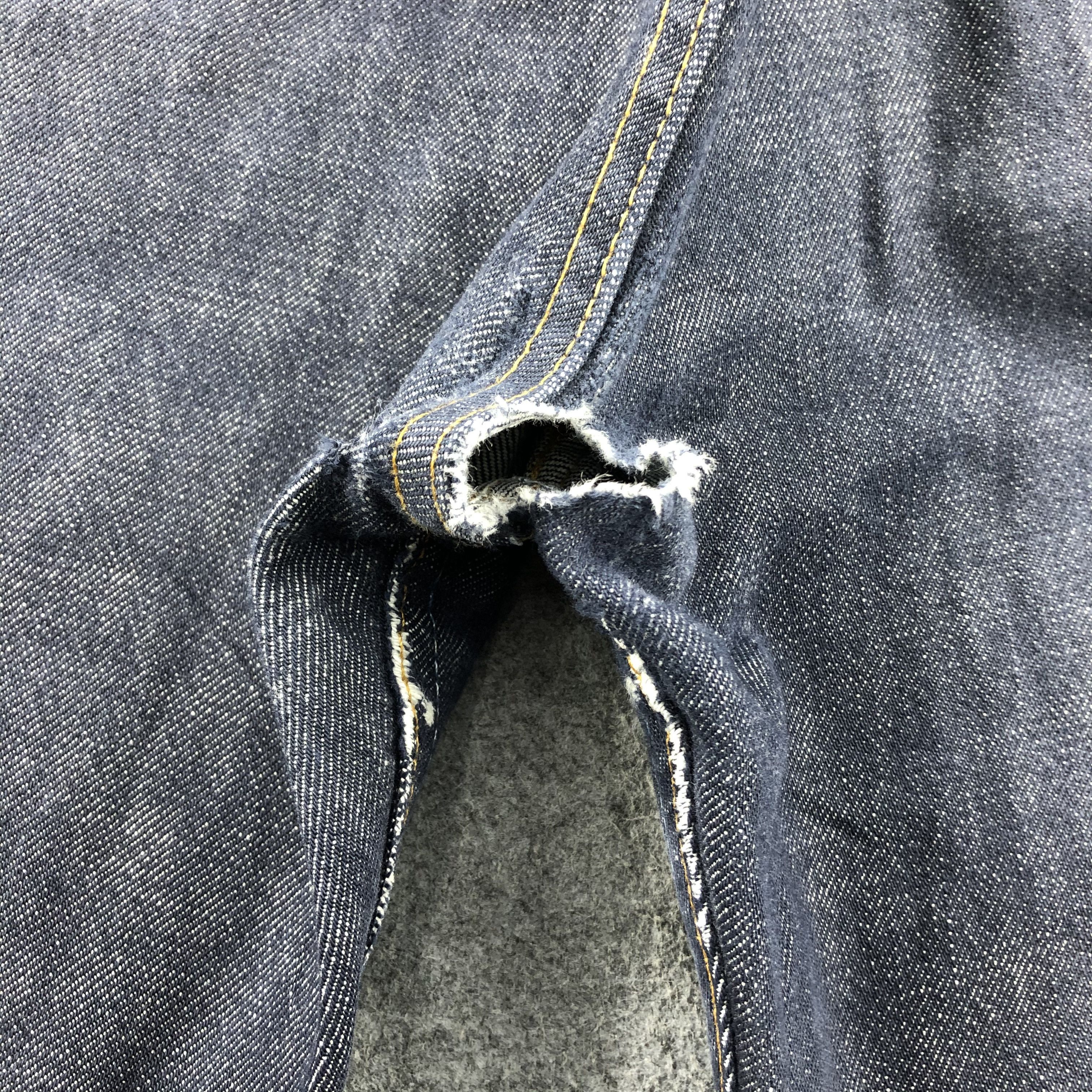 Levi's Vintage 90s Distress Levis 501 Jeans-JM1537 Size US 35 - 5 Thumbnail