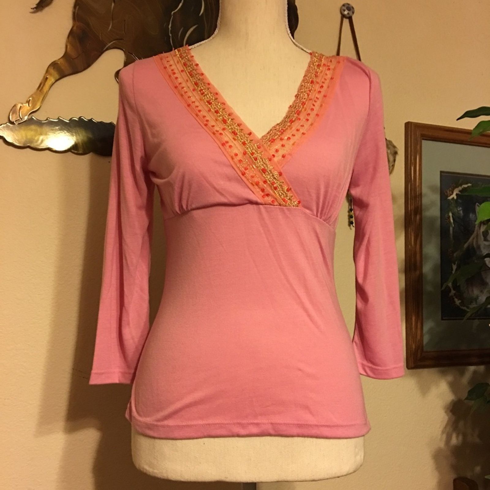 Other Pretty Good Brand bubble gum pink top NWT M Size M / US 6-8 / IT 42-44 - 1 Thumbnail