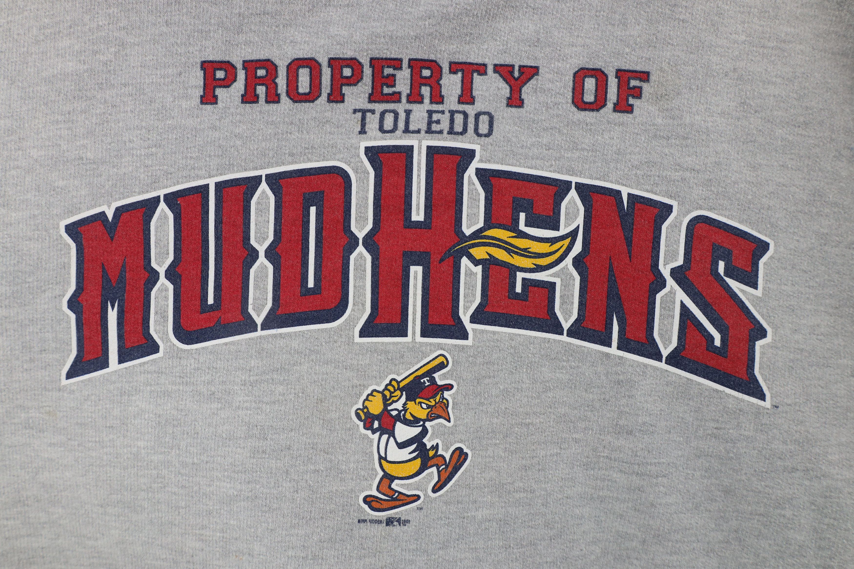 Vintage Vintage Y2K 2003 Baseball Toledo Mud Hens Hoodie Sweatshirt Size US XL / EU 56 / 4 - 4 Thumbnail