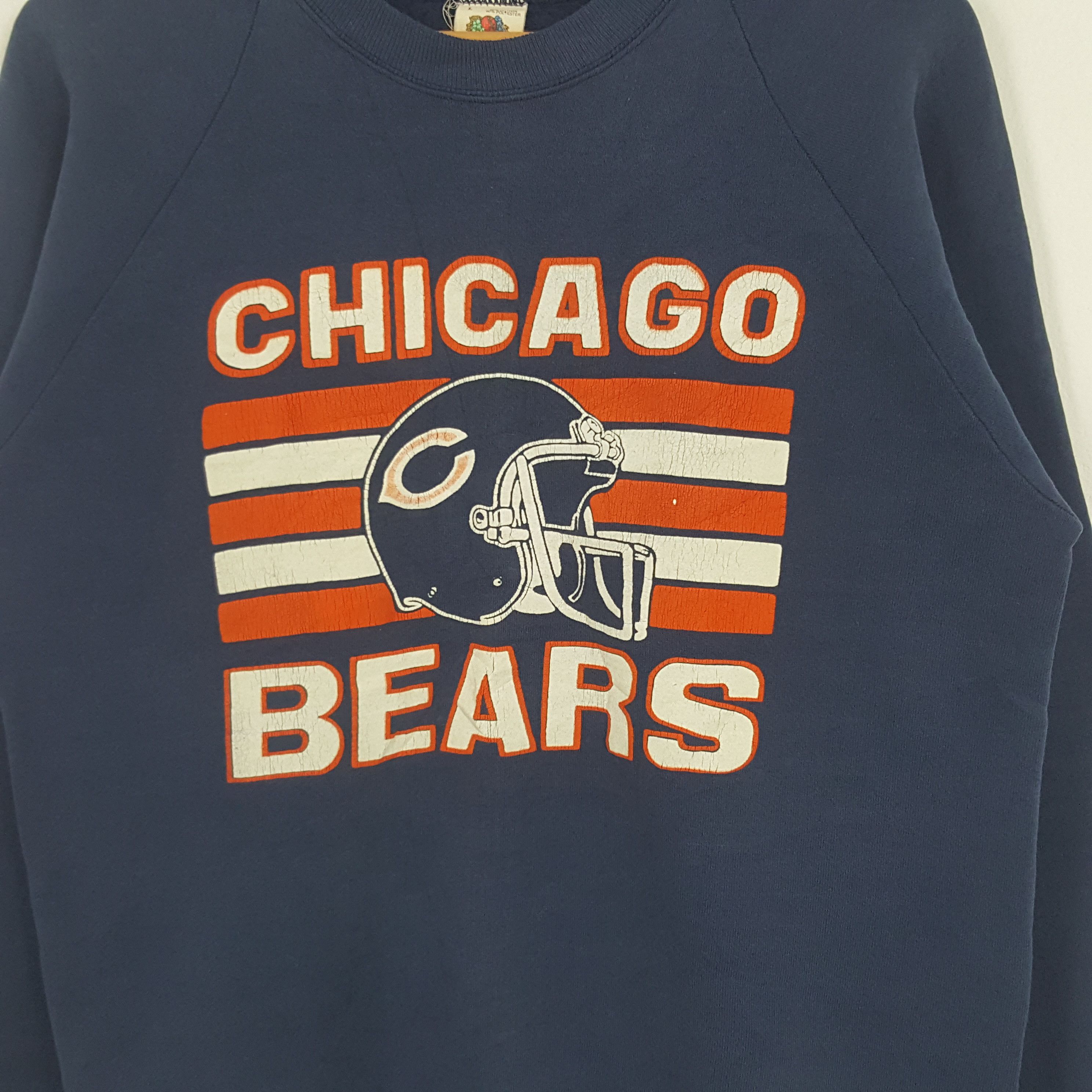 NFL × Vintage Vintage 90's Chicago Bears American Football Team Sweatshirt Size US M / EU 48-50 / 2 - 2 Thumbnail