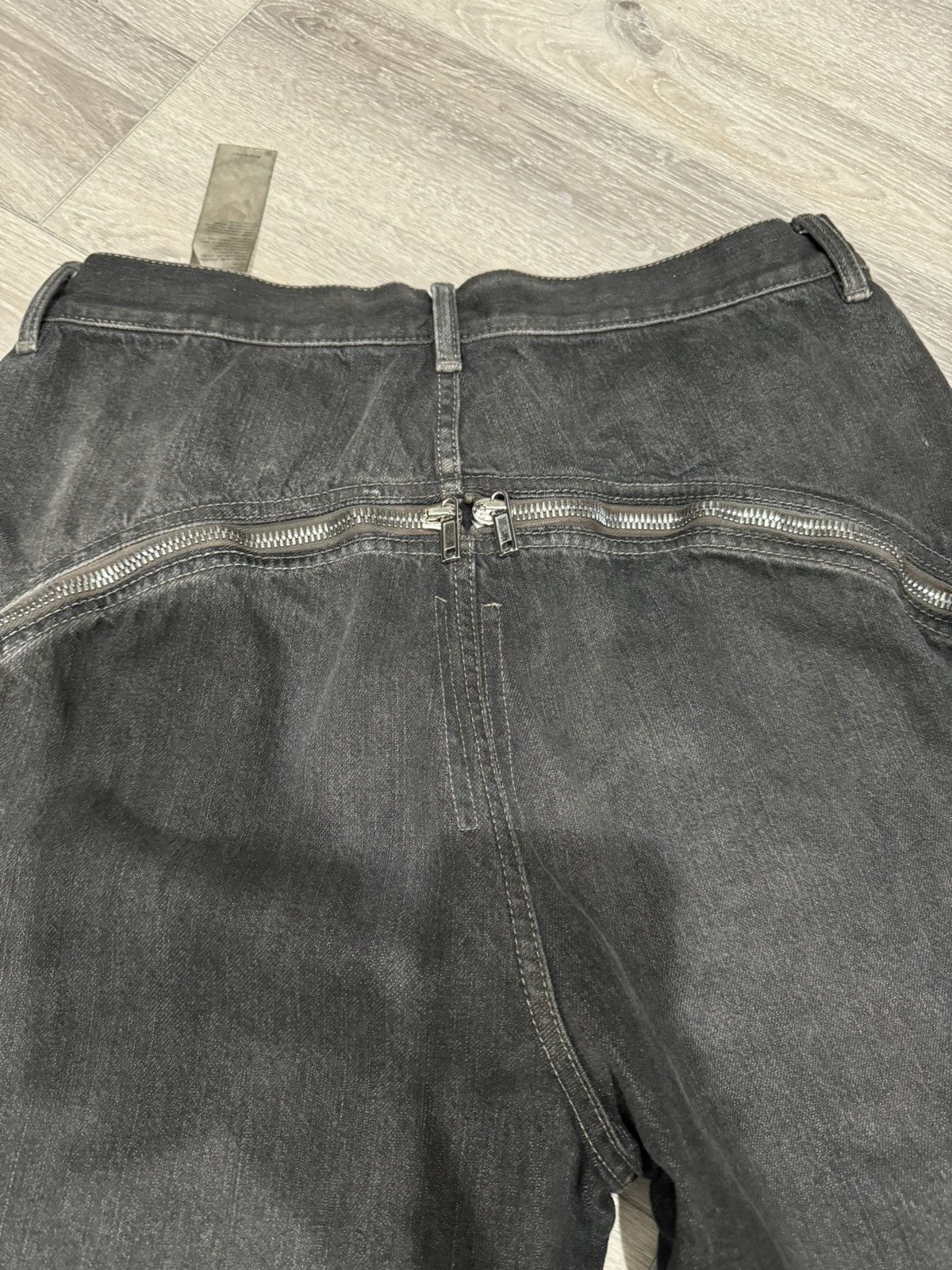 Balenciaga × Rick Owens Rick Owen’s Bolan Banana Denim Size US 32 / EU 48 - 3 Thumbnail