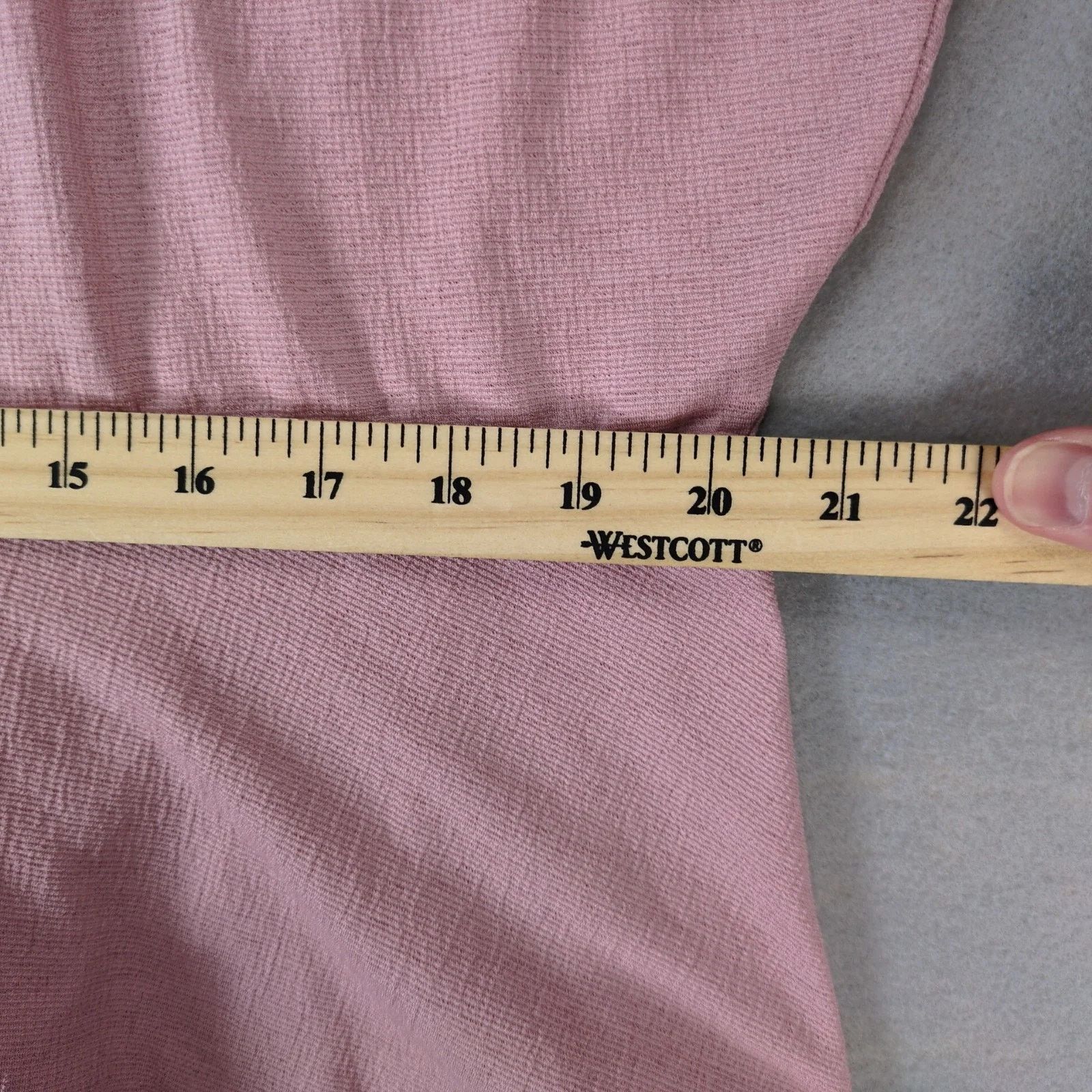 Other Love + Joy by FCT Pink Off-Shoulder Peasant Blouse Womens 3X Size 3XL / US 20-22 - 8 Thumbnail