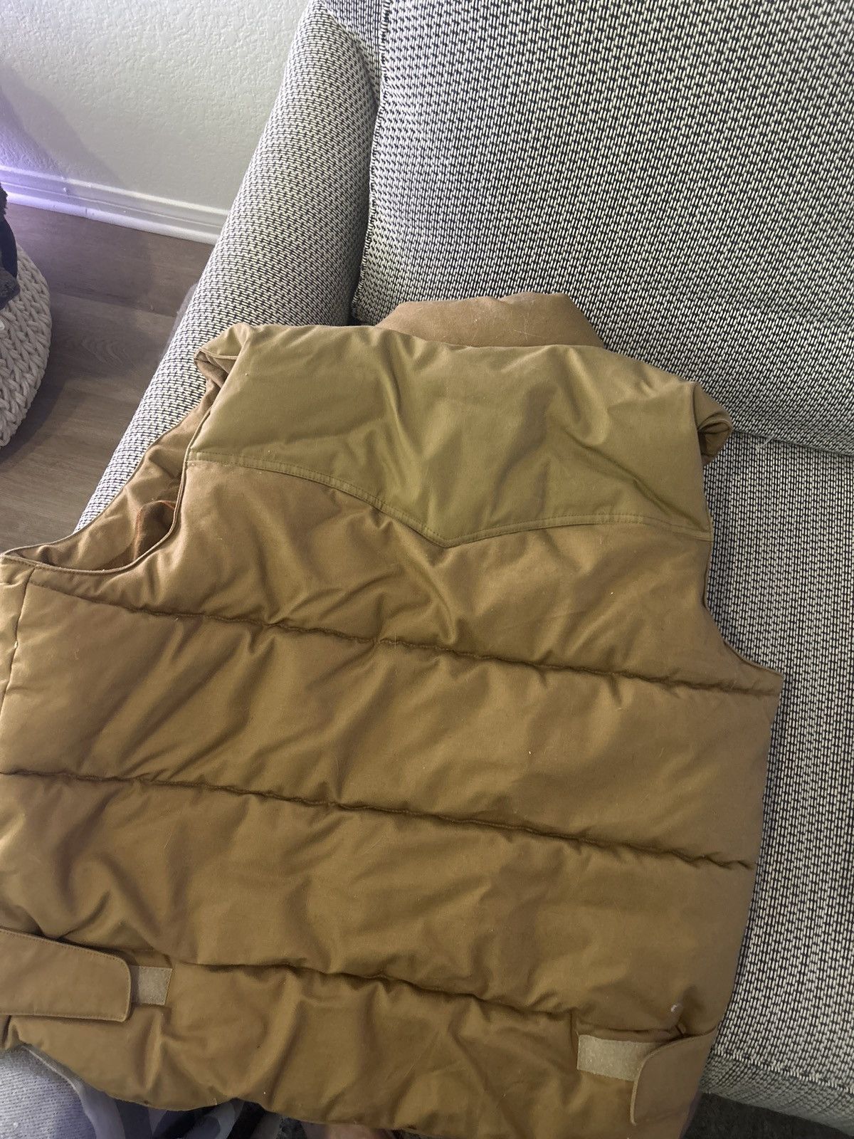 Rag & Bone Field Padded Vest Tan Size US XL / EU 56 / 4 - 5 Thumbnail