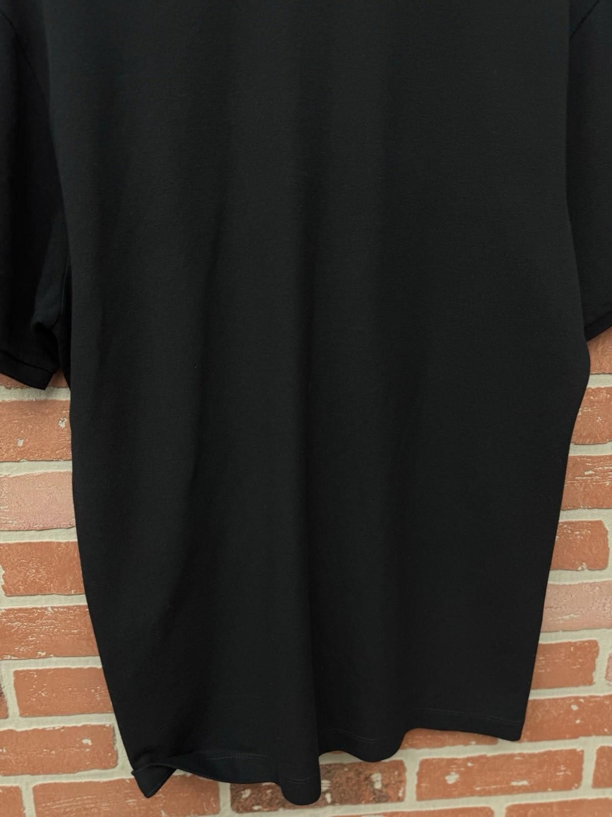 Gucci Gucci Polo T Shirt Black Leather Collar Size XL $850 Retail Size US XL / EU 56 / 4 - 11 Thumbnail