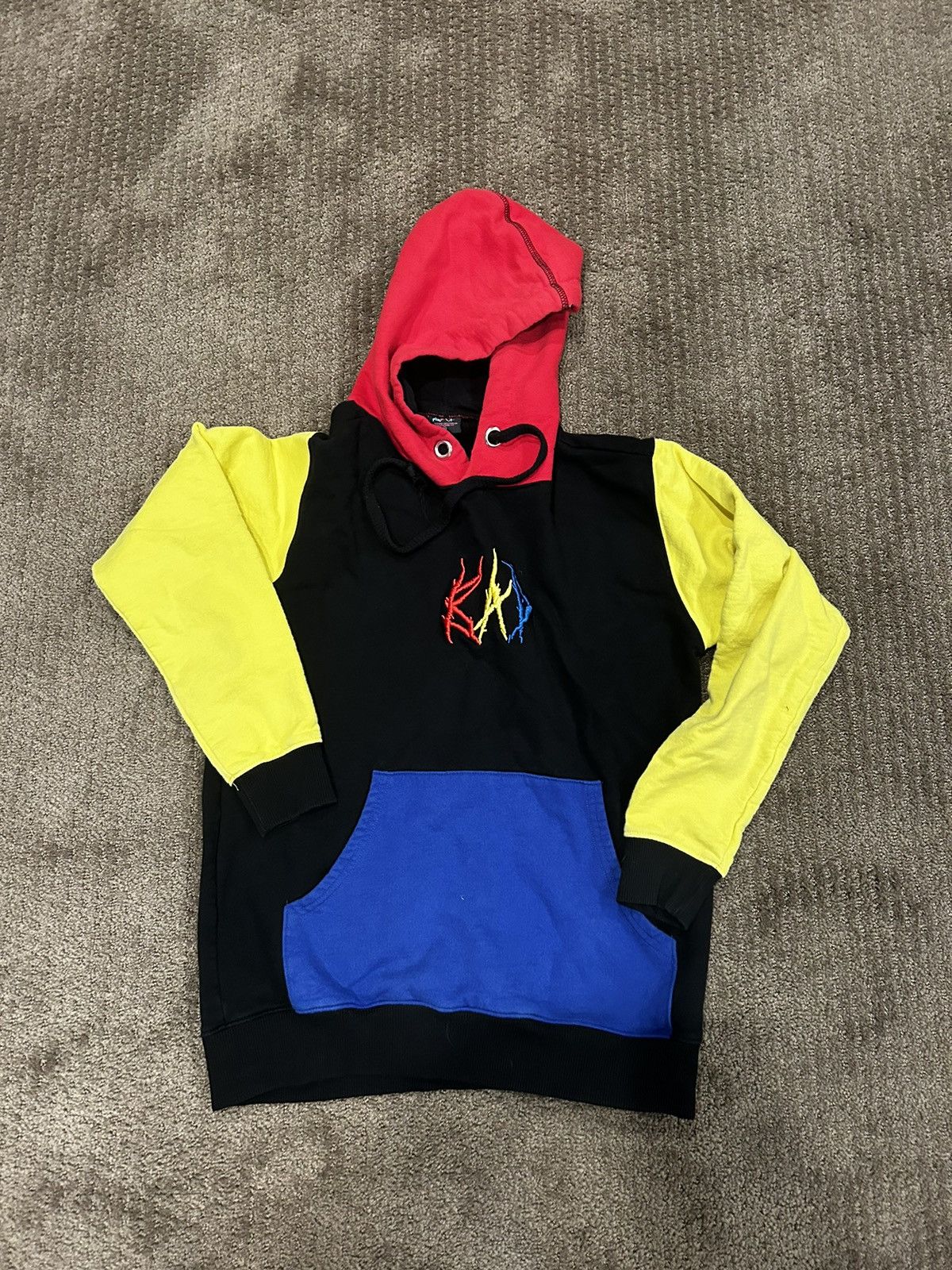 Multi colored hoodie sales