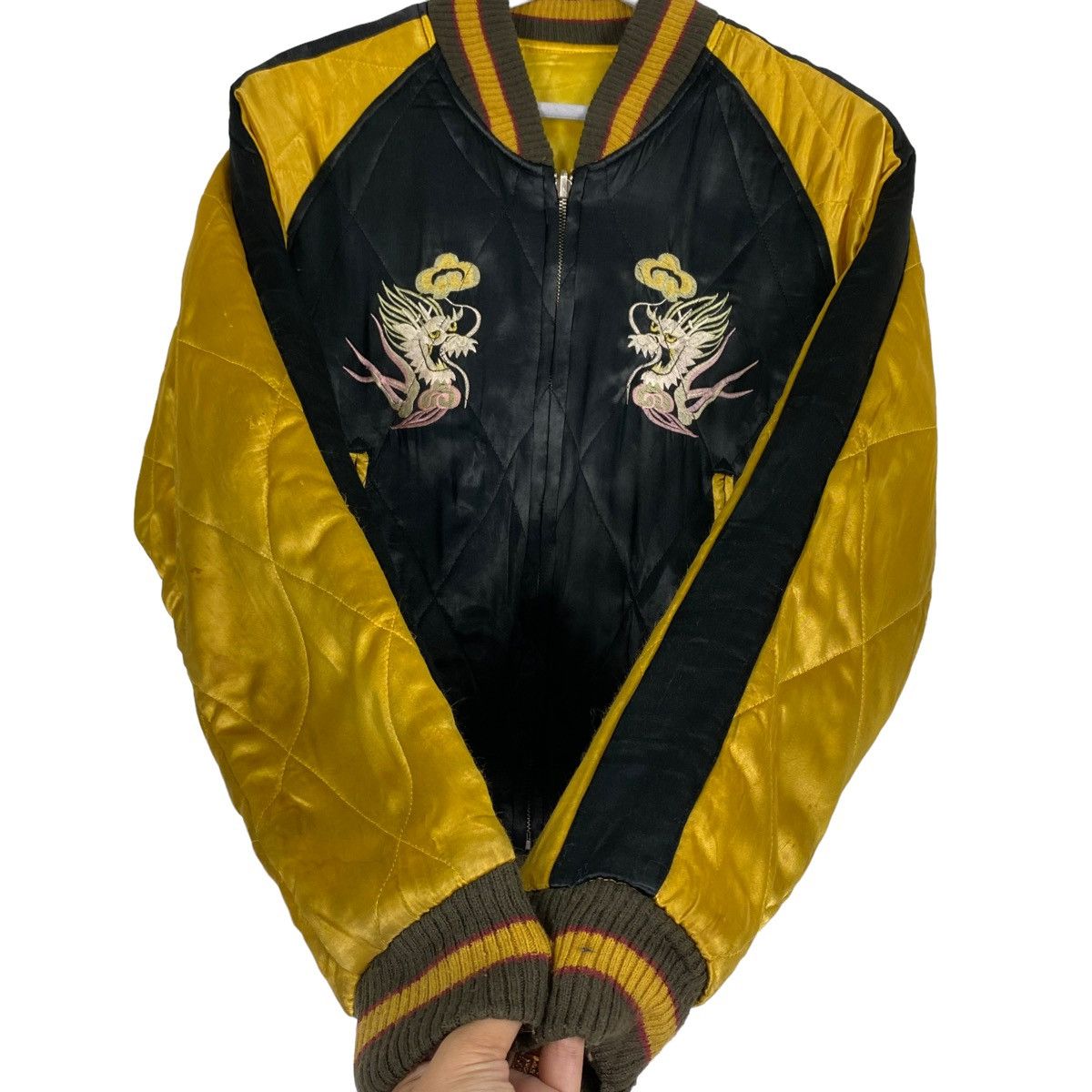 Japanese Brand × Toyo Enterprises 💥VINTAGE SWITCH INDUSTRIES JAPAN DRAGON SUKAJAN JACKET Size US M / EU 48-50 / 2 - 8 Thumbnail
