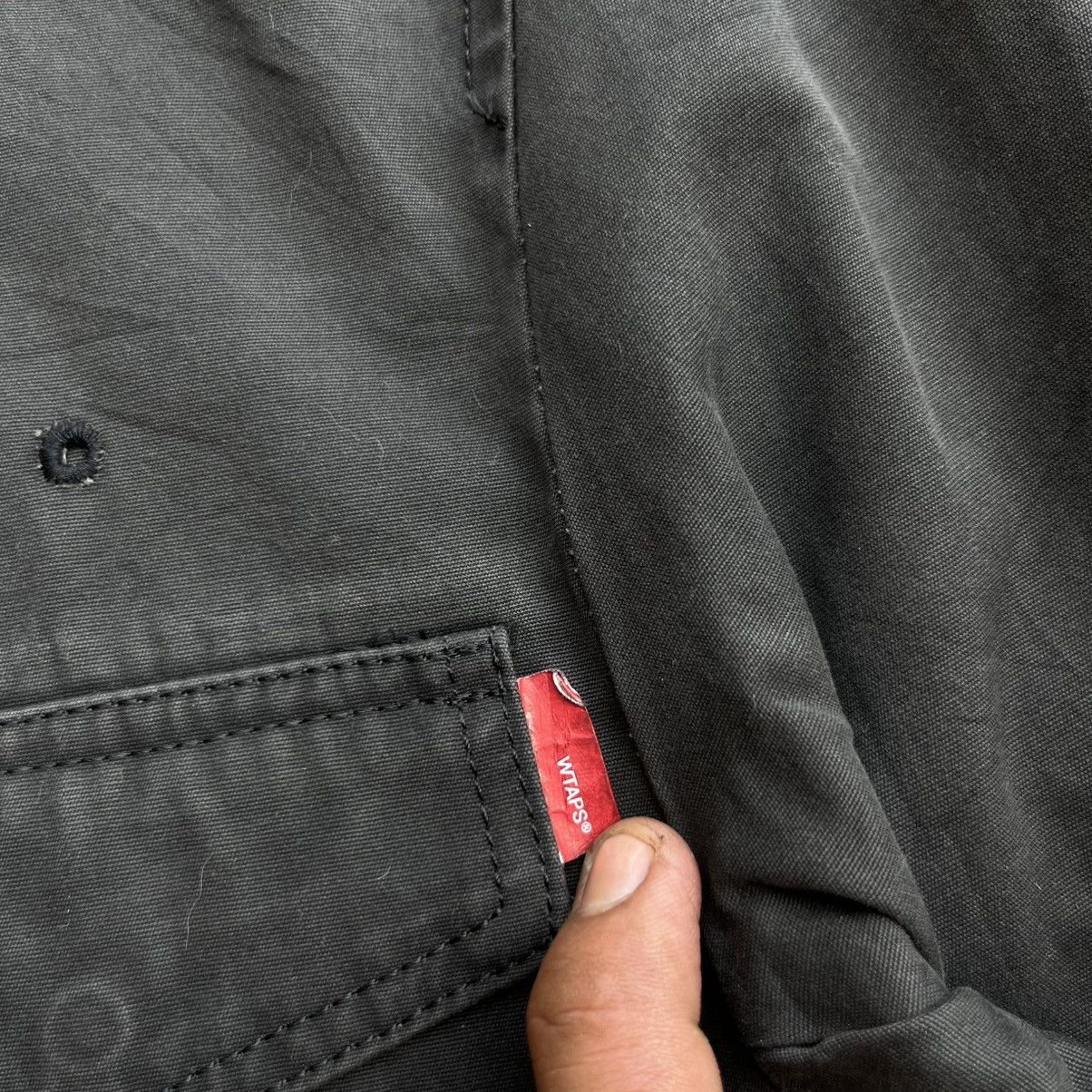 Japanese Brand × Junya Watanabe × Wtaps WTAPS BLAZER BLACK UPARMORED WASHED VINTAGE 2000s Size 36S - 4 Thumbnail