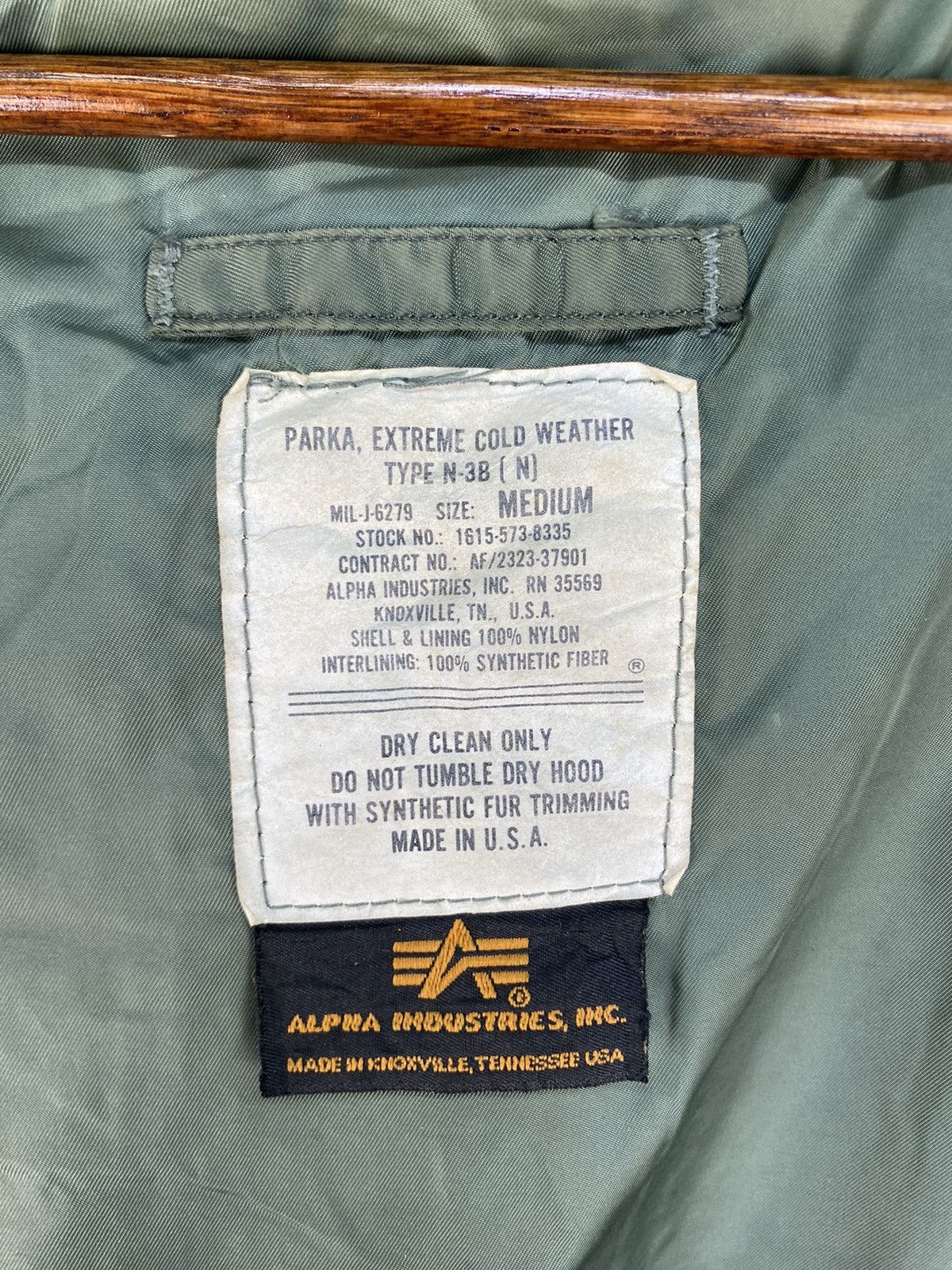 Alpha Industries × Vintage Vintage Alpha Industries Parka Cold Weather Size US L / EU 52-54 / 3 - 20 Thumbnail