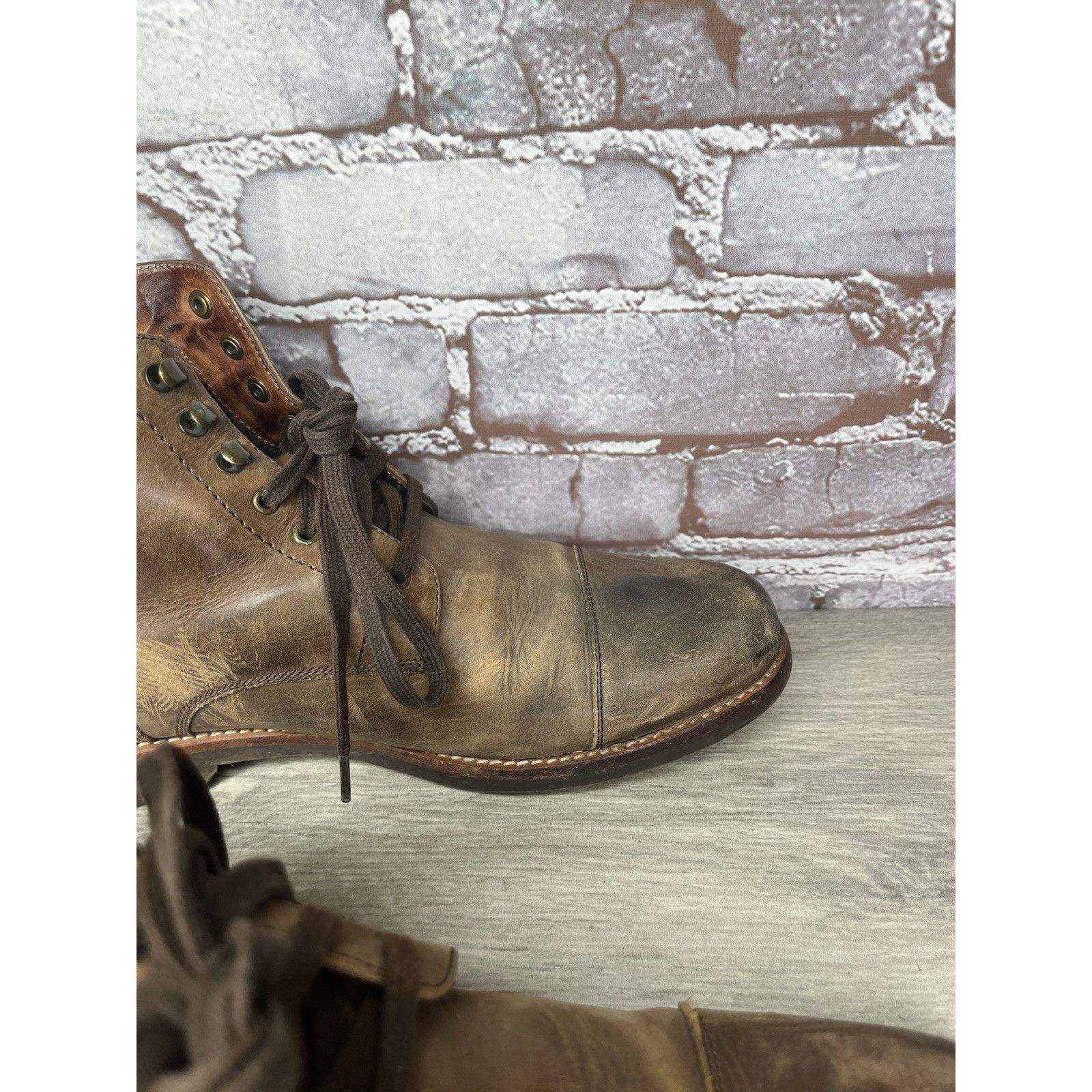 Warfield & Grand Warfield And Grand Mesa Brown Leather Lace Up Chukka Boots M Size US 8.5 / EU 41-42 - 20 Thumbnail