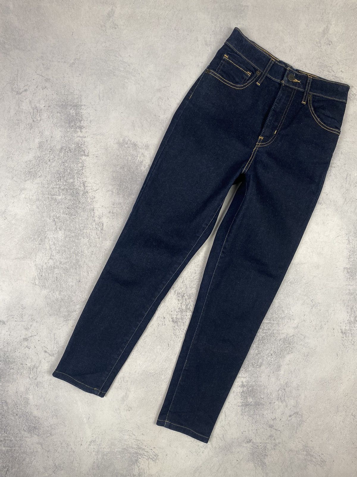 Designer × Levi's Levis 502 Premium San Francisco Dark Blue Denim Jeans Size 28" / US 6 / IT 42 - 5 Thumbnail