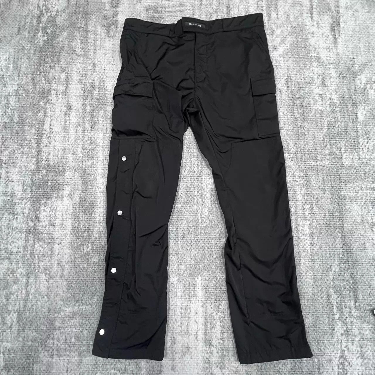 Fear of God Fear of God 6th Black Pants L Worn 1x Belt Missing Size US 34 / EU 50 - 1 Thumbnail