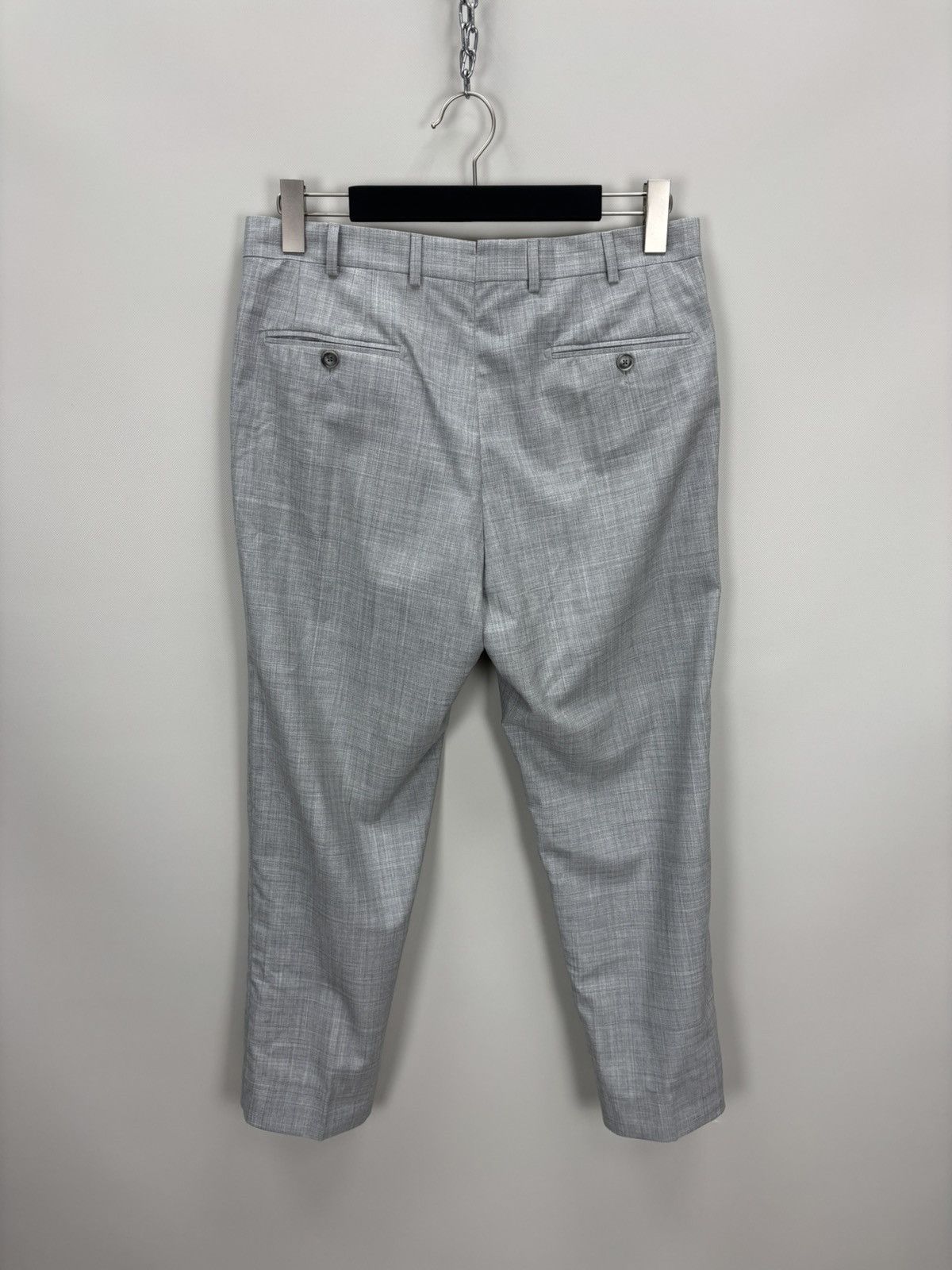 Suitsupply Mens pants Suitsupply Size 48 Color Gray Size US 32 / EU 48 - 5 Thumbnail