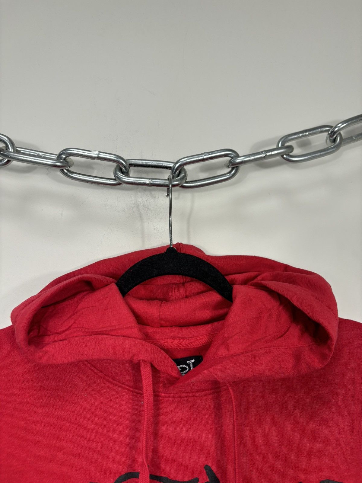Christian Audigier Ed Hardy Skull In Fire Big Logo Y2K Hype NEW Red Hoodie Size US L / EU 52-54 / 3 - 11 Thumbnail