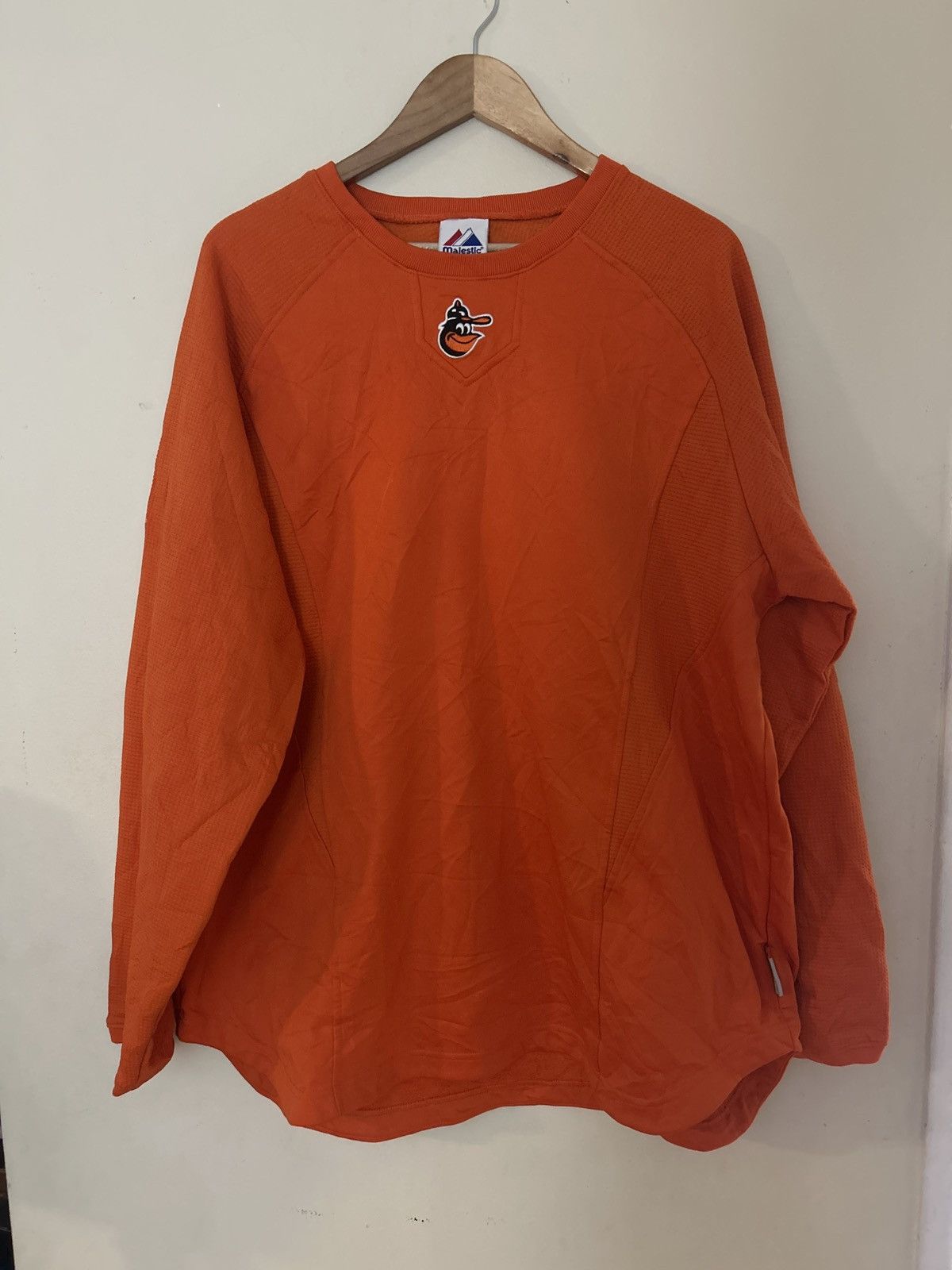 Majestic × Vintage Vintage 2009 Majestic MLB Baltimore orioles long sleeve Size US XL / EU 56 / 4 - 1 Thumbnail