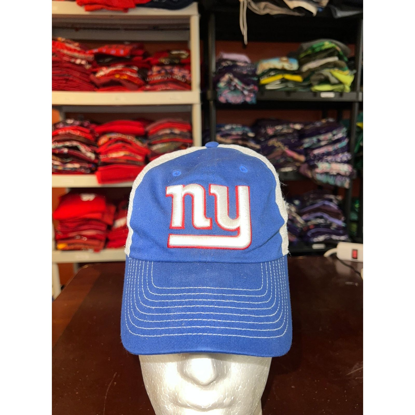 NFL New York Giants Fanatics Hat Cap NFL Football Team Headwear Size ONE SIZE - 1 Thumbnail