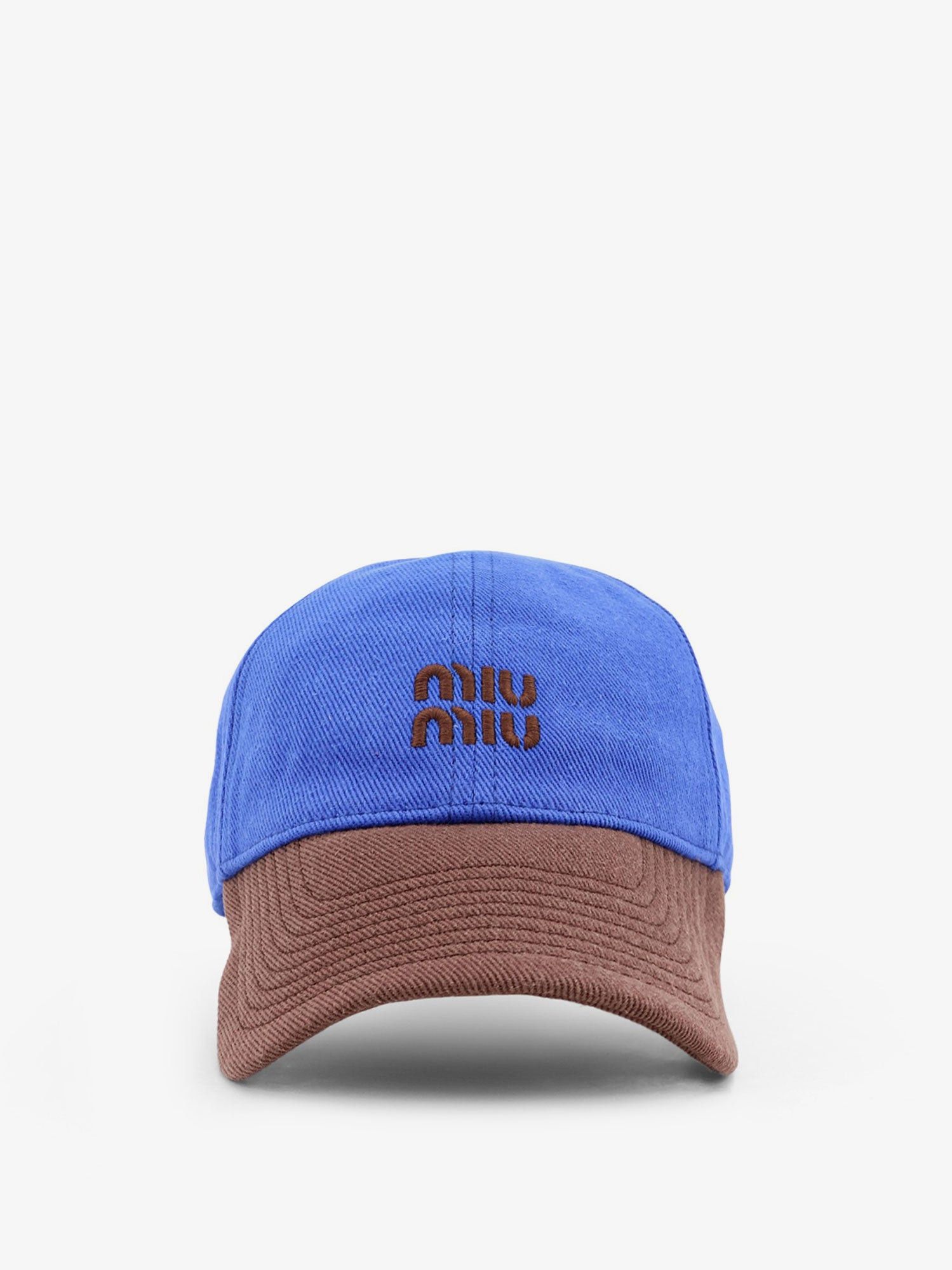 Miu Miu Cotton Hat Size ONE SIZE - 1 Thumbnail
