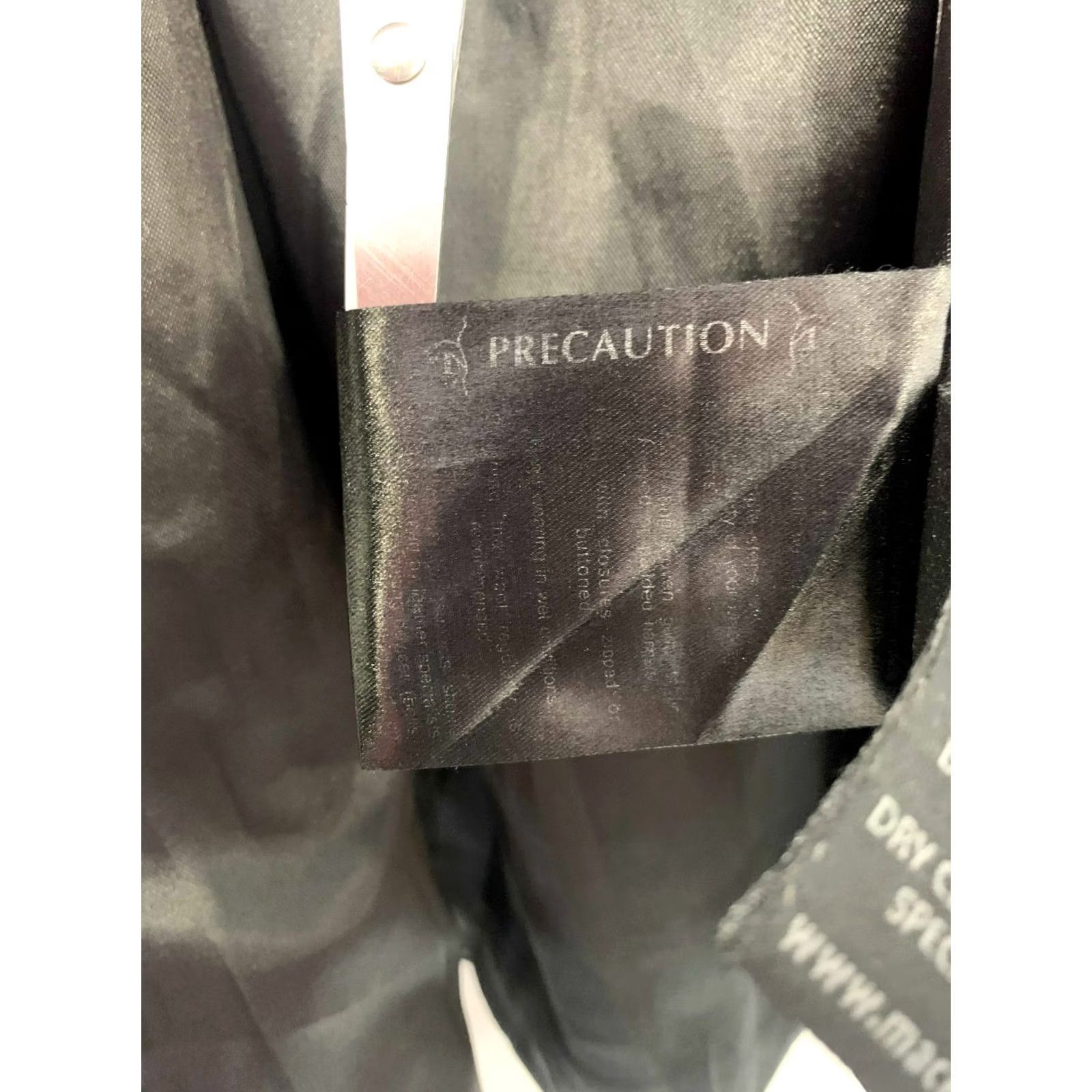 Mackage Mackage Women’s Black Wool Coat Jacket Hooded Leather Trim XS #Z7 Size XS / US 0-2 / IT 36-38 - 4 Thumbnail