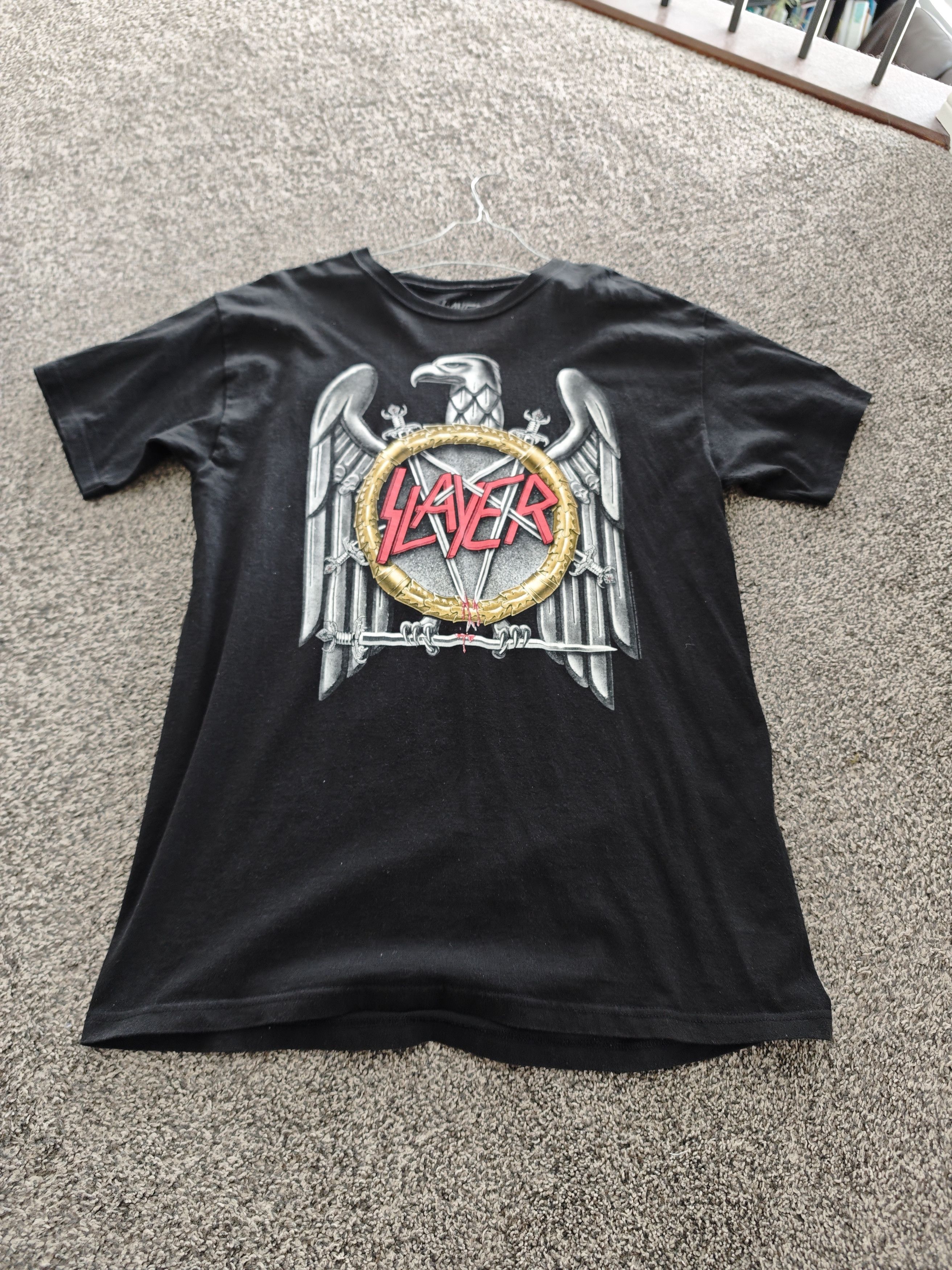 Band Tees slayer band tee vintage 90s size L Size US L / EU 52-54 / 3 - 1 Thumbnail
