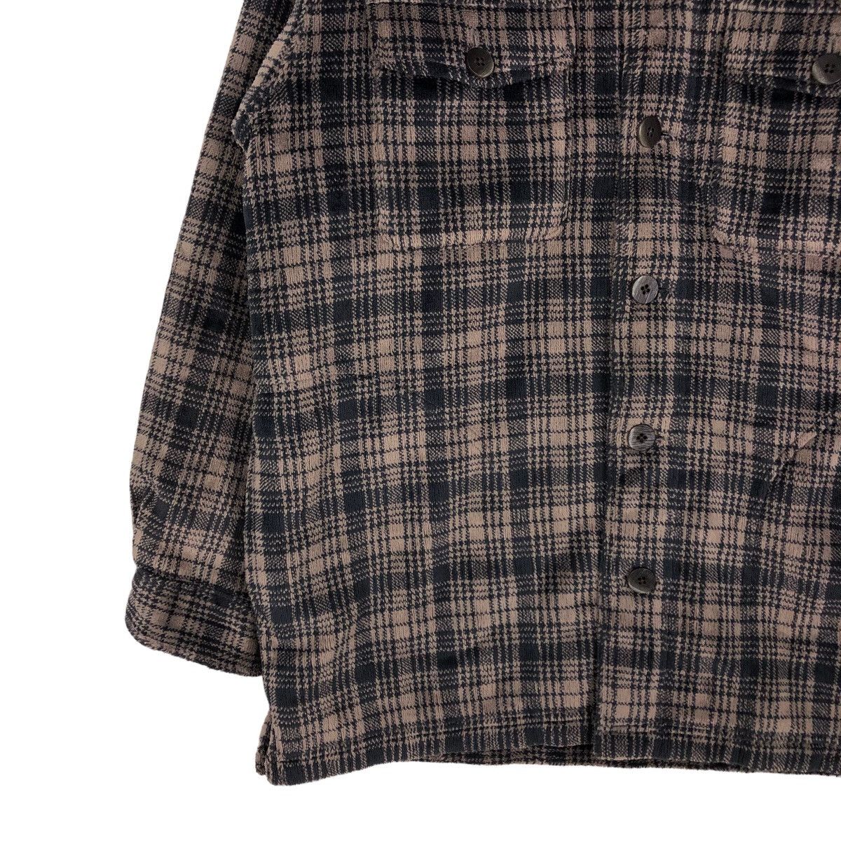Flannel Vintage Flannel Zipper Jacket Mont-Bell Tartan Check Design Size US L / EU 52-54 / 3 - 4 Thumbnail