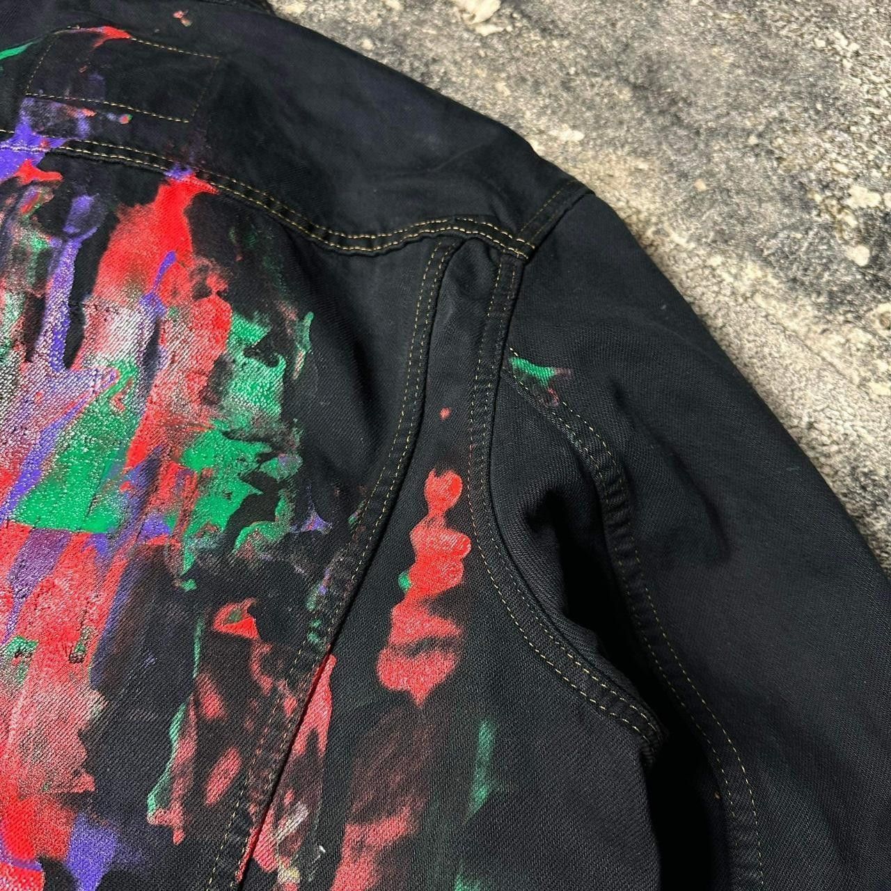 Levi's Levis custom Jacket handpainted custom jeans size m Size US M / EU 48-50 / 2 - 6 Thumbnail
