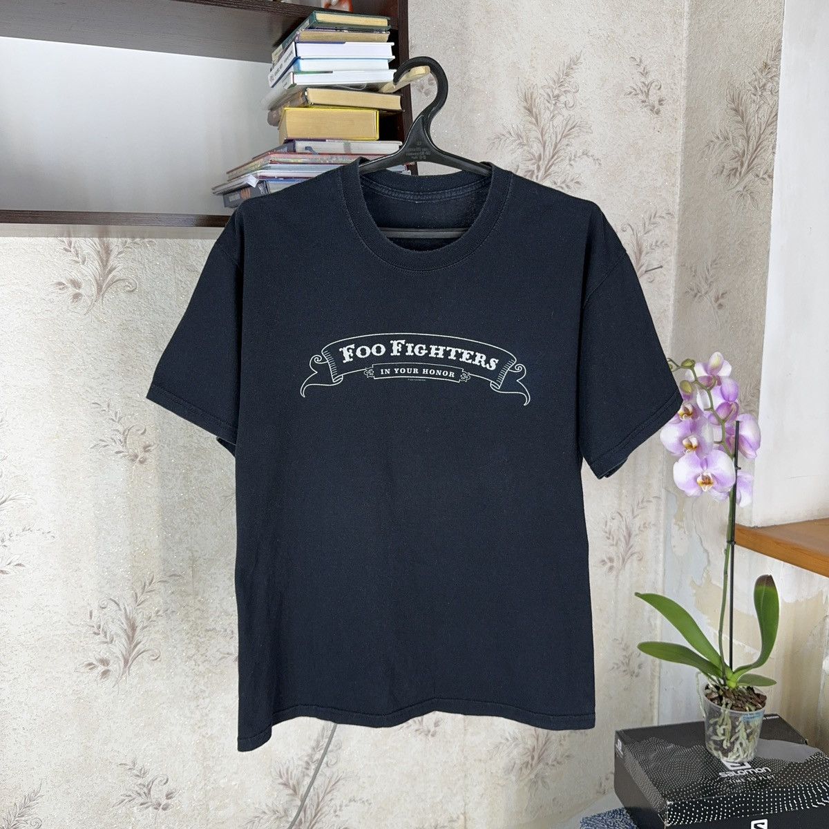 Band Tees × Vintage Vintage Foo Fighters T shirt 2005 Tour Nirvana Black Rock Size US L / EU 52-54 / 3 - 3 Thumbnail
