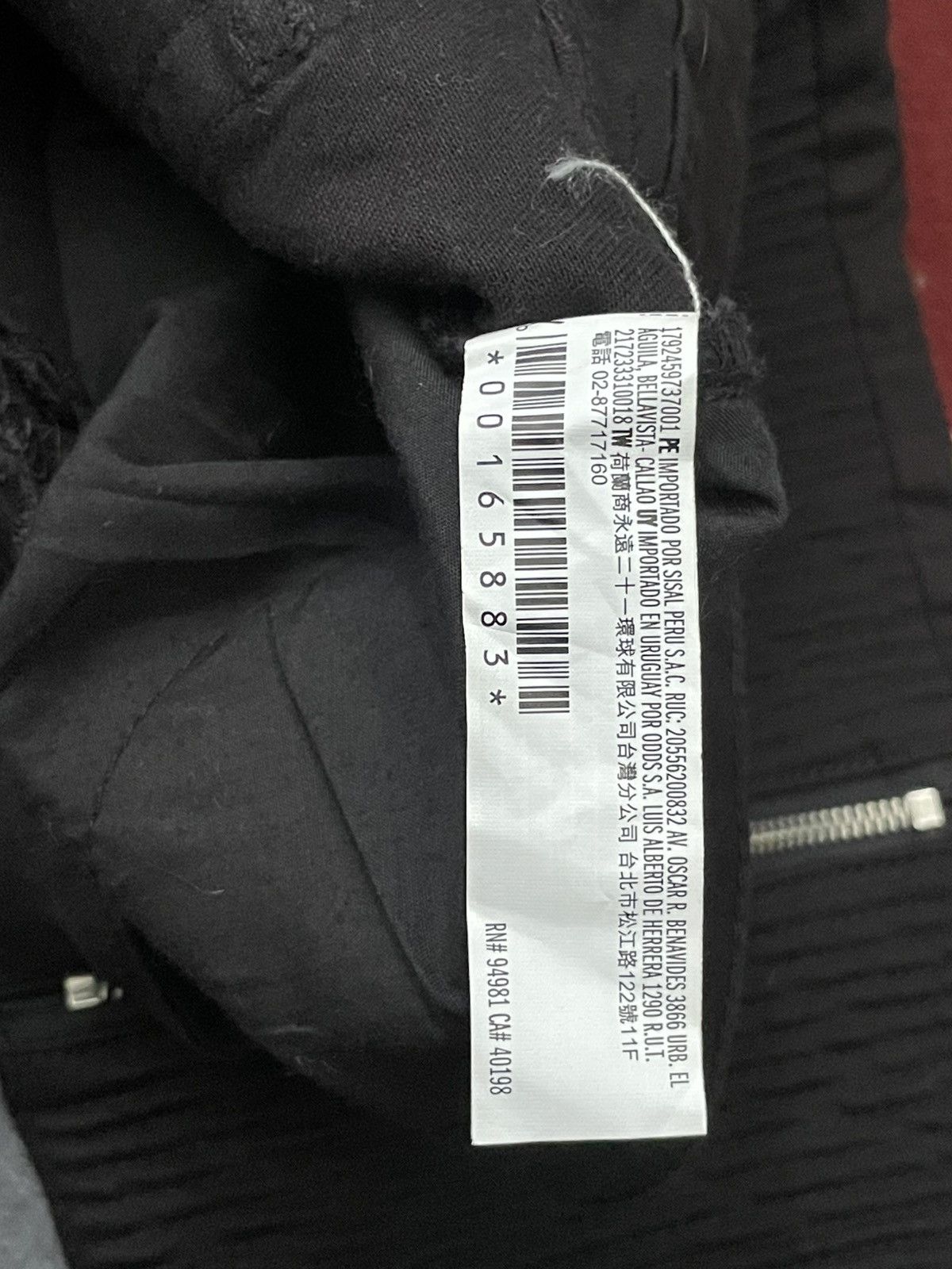Japanese Brand Forever Biker denim black Size US 35 - 9 Thumbnail