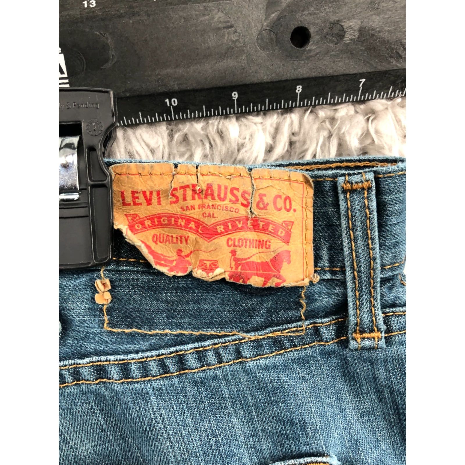 Levi's Levi's 559 Jeans 38x30 Mens Regular Relaxed Straight Denim Blue 5-Pocket Modern Classic American Style Baggy Size US 38 / EU 54 - 6 Thumbnail