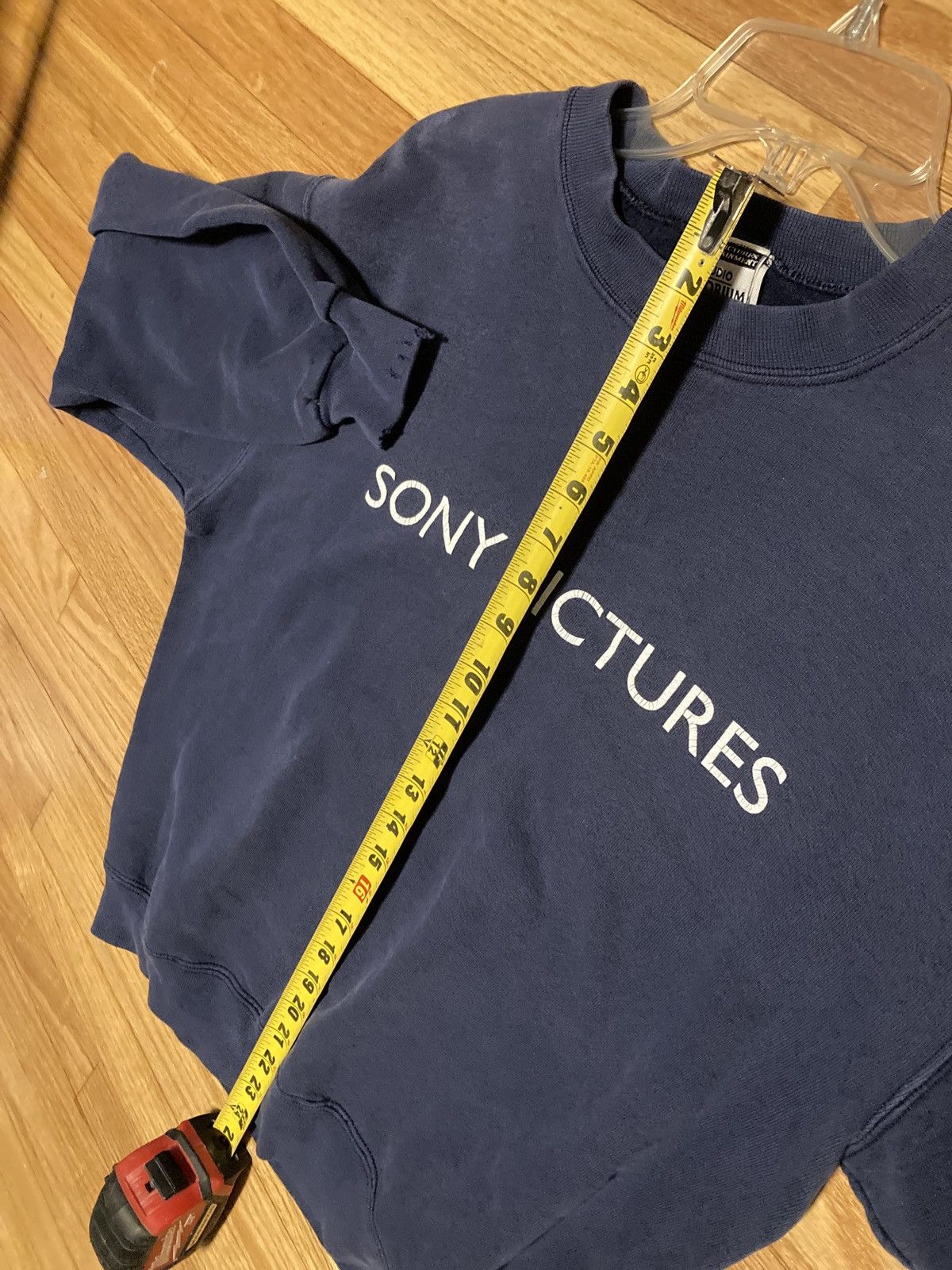 Vintage Sony pictures vintage sweatshirt jerzees tag 90s size medium Size US M / EU 48-50 / 2 - 5 Thumbnail