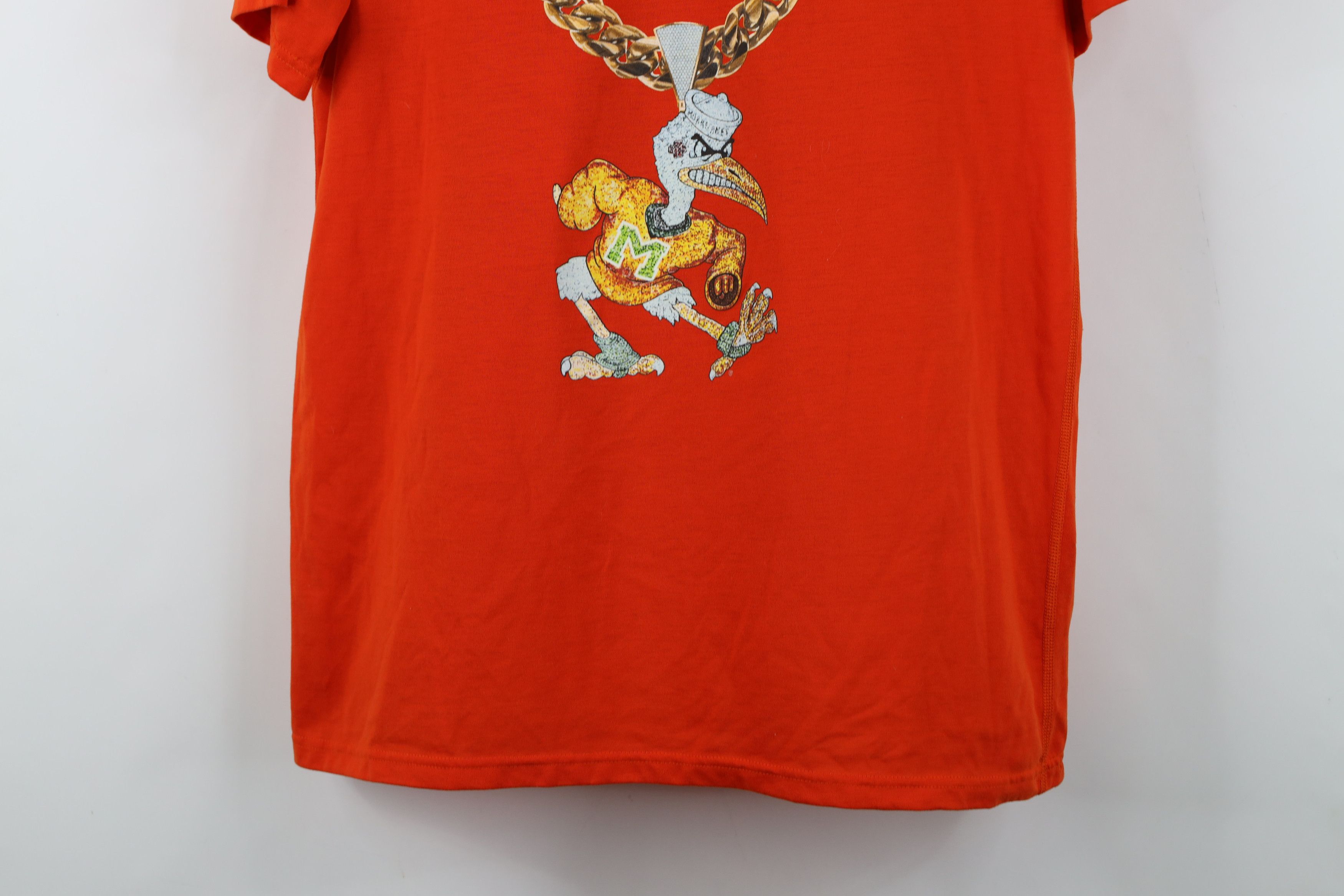 Adidas Adidas Miami Hurricanes Football Turnover Chain T-Shirt Size US L / EU 52-54 / 3 - 3 Thumbnail