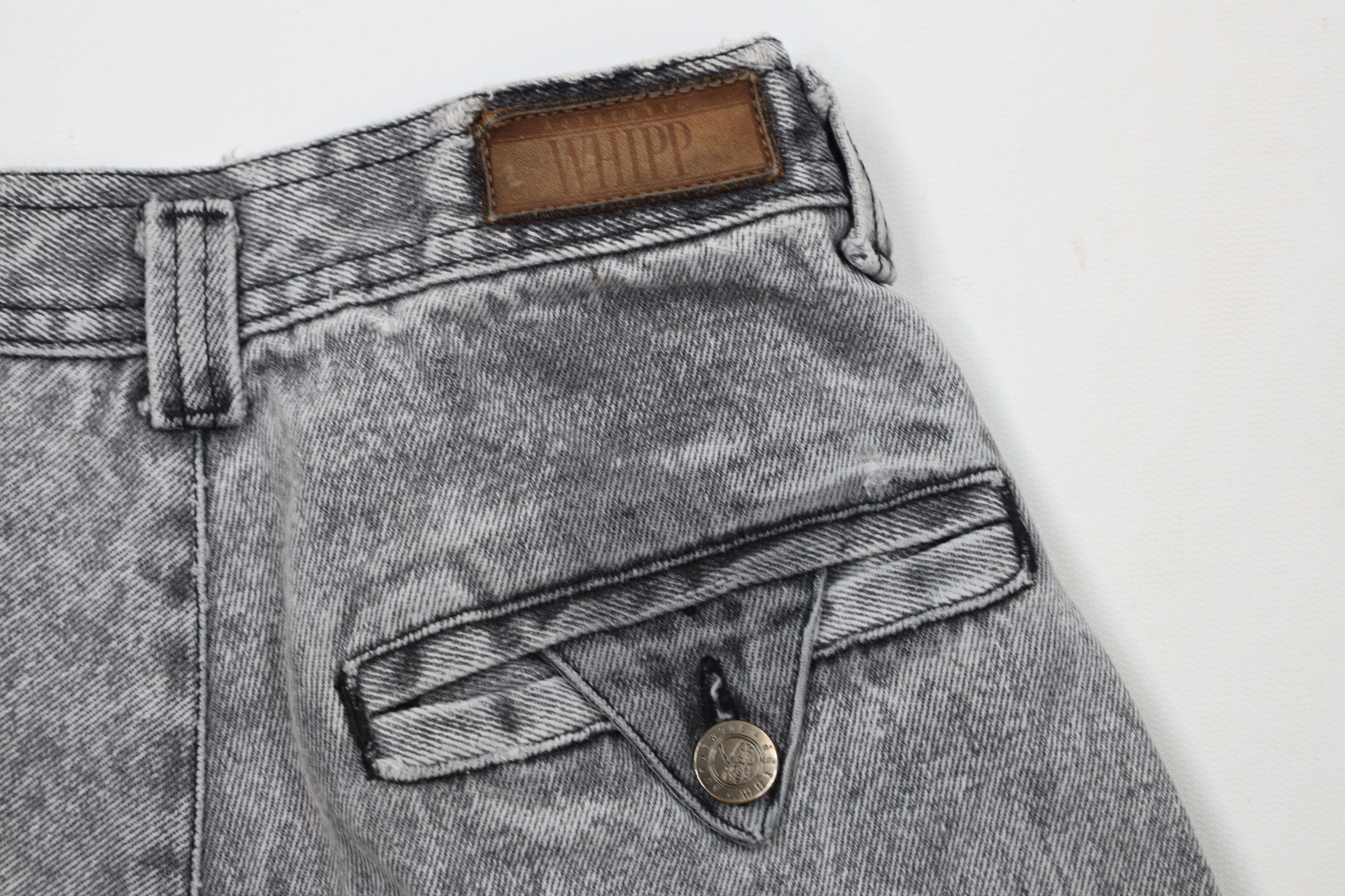 Vintage Vintage 90s Streetwear Wash Button Fly Cut Off Denim Shorts Size 32" / US 10 / IT 46 - 13 Thumbnail