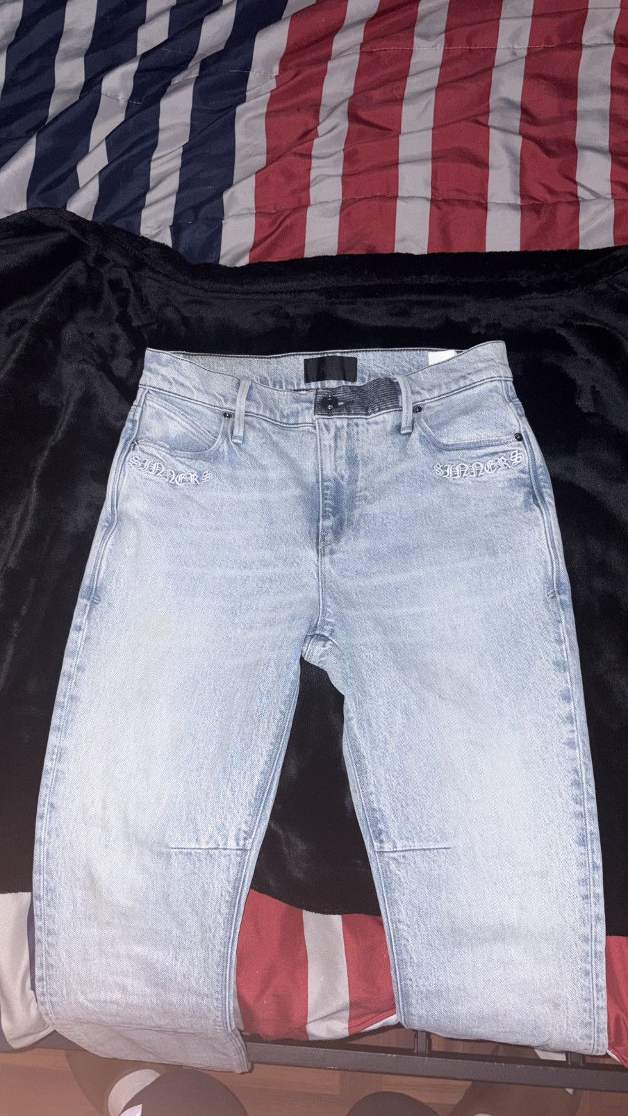 Rta RTA BRYANT SKINNY JEAN LIGHT BLUE SINNERS Size US 28 / EU 44 - 3 Thumbnail