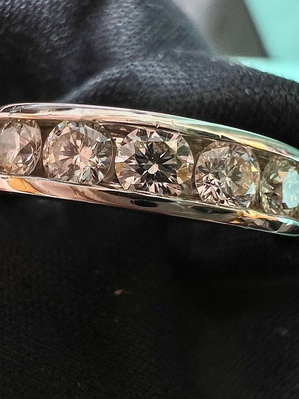 Tiffany & Co. Tiffany Co Platinum 1.80ct Diamond 4mm Full Eternity Wedding Size ONE SIZE - 10 Thumbnail