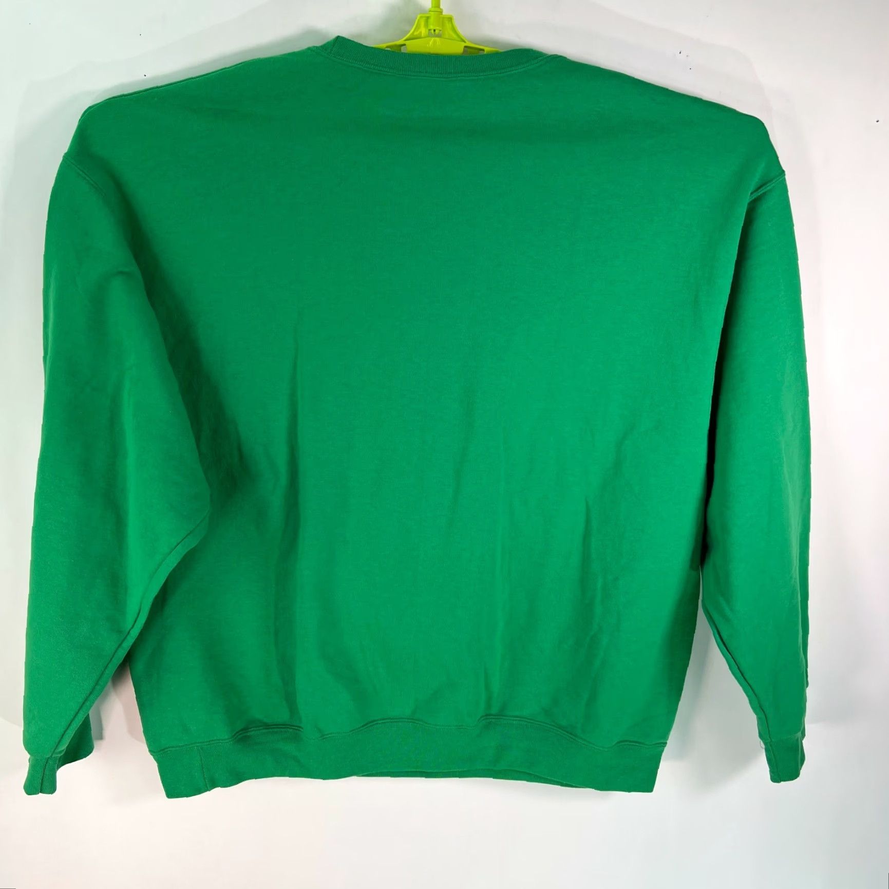 Jerzees VINTAGE Jerzees Sweatshirt Christmas Graphic Santa Green 2XL Adult Mens Pullover Crew Neck 80's"} Size US XXL / EU 58 / 5 - 2 Thumbnail