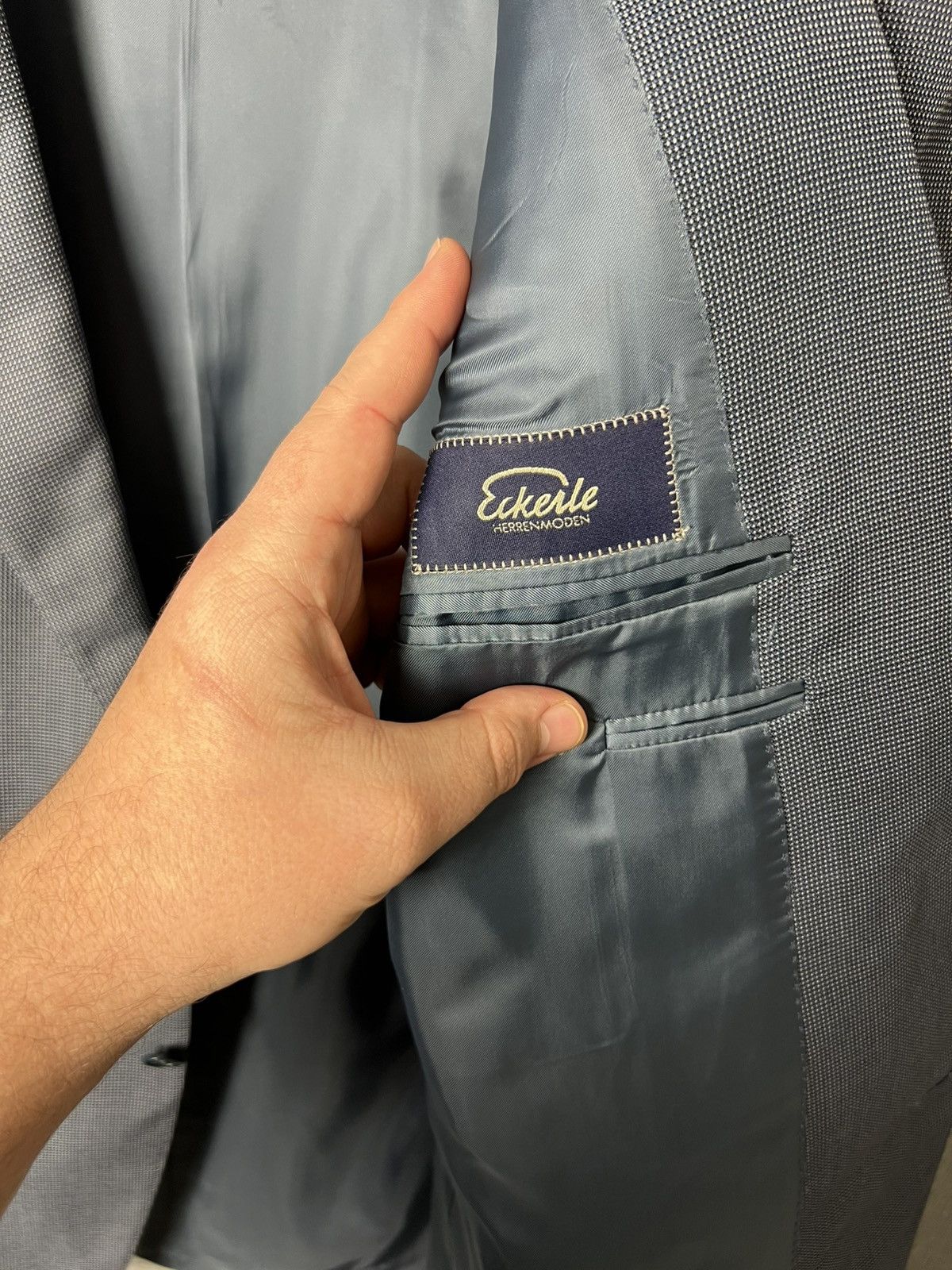 Canali Vintage Canali Silk & Wool Blazer Jacket Size 52R / 42R Size 42R - 10 Thumbnail