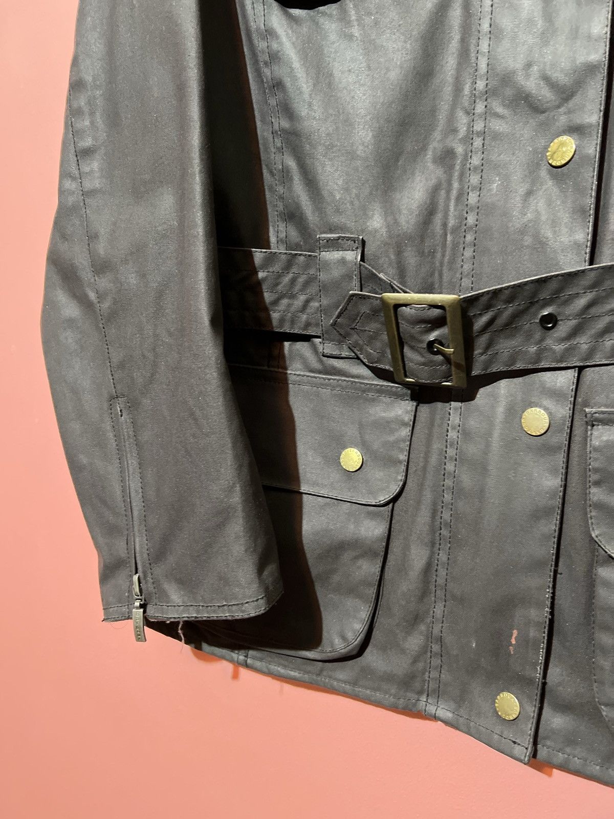 Barbour Barbour international wax women’s jacket streetwear casual Size L / US 10 / IT 46 - 4 Thumbnail