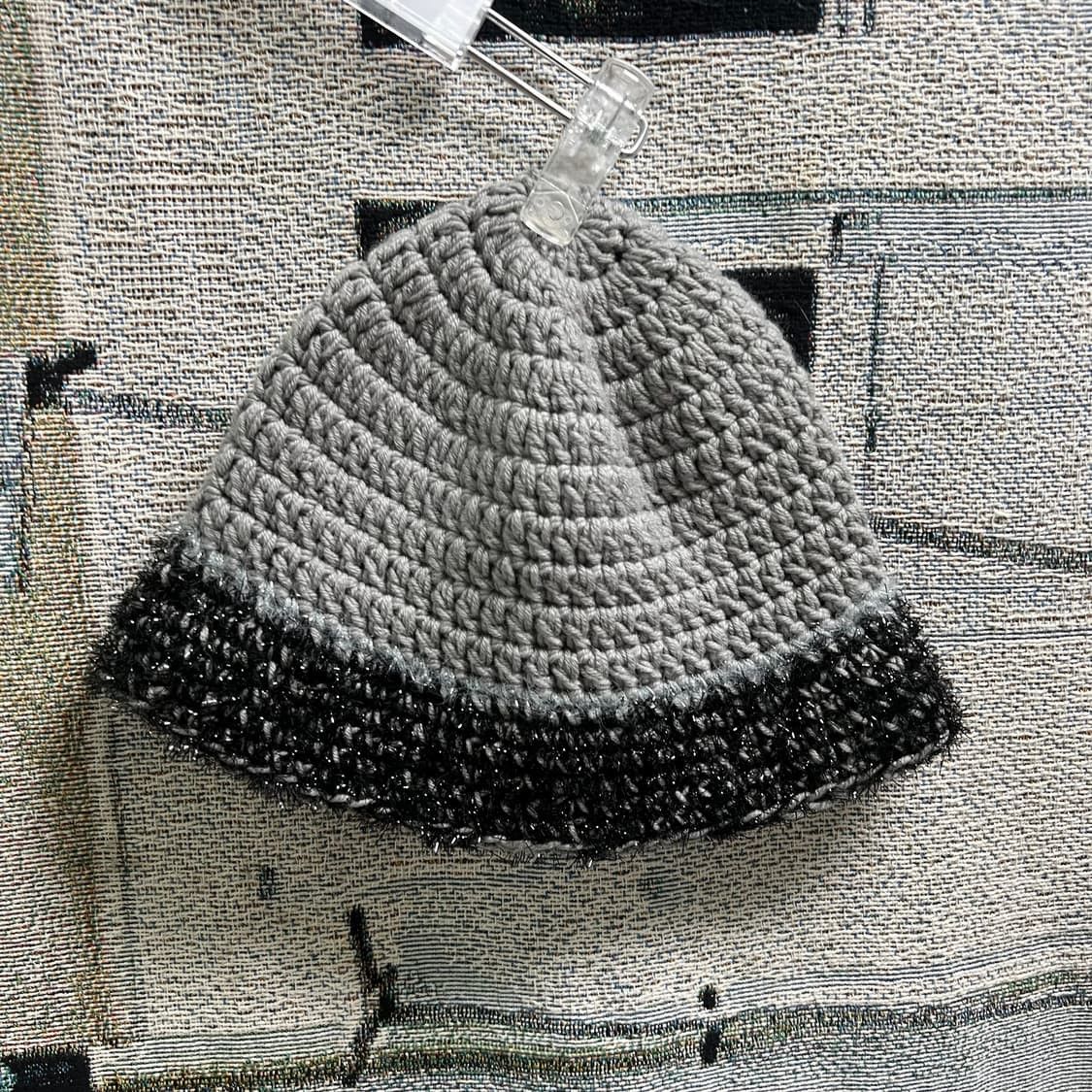 Vintage SOLD OUT Misu a barbe BLACK SPARKLING BUCKET Size ONE SIZE - 1 Thumbnail