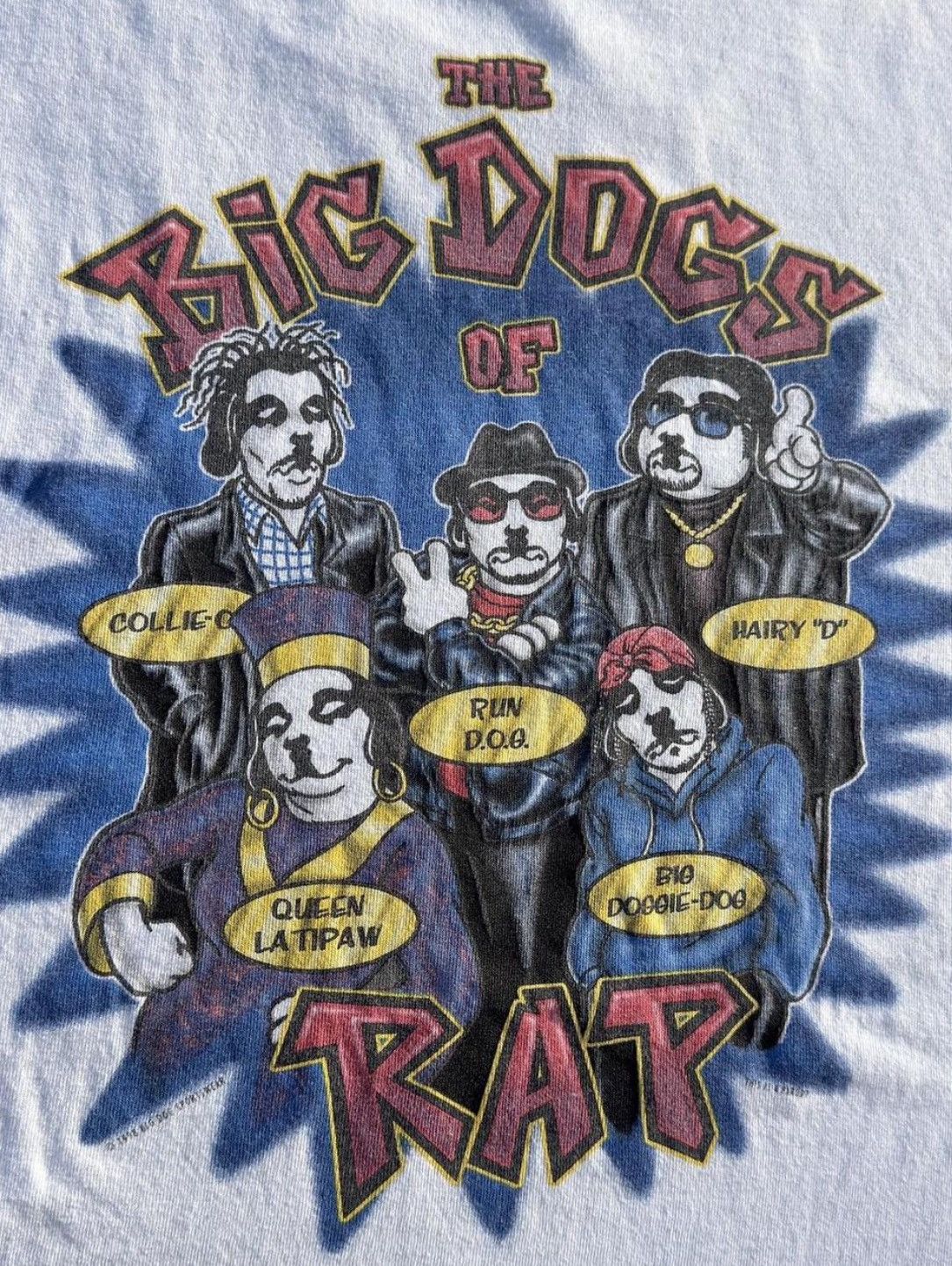 Big Dogs Vintage 1998 ‘The Big Dogs of Rap’ tshirt Size US L / EU 52-54 / 3 - 3 Thumbnail